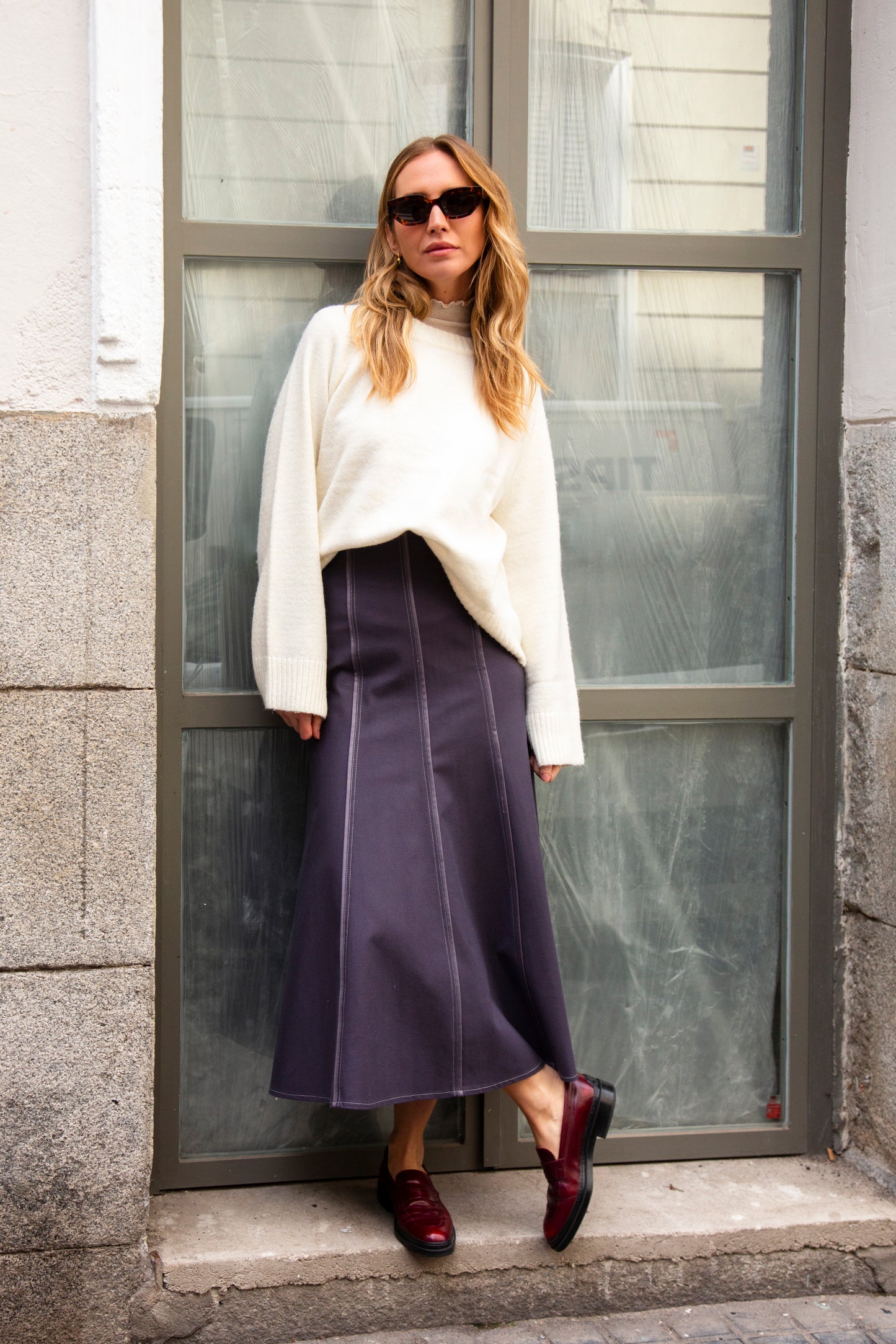 Prim Skirt Purple
