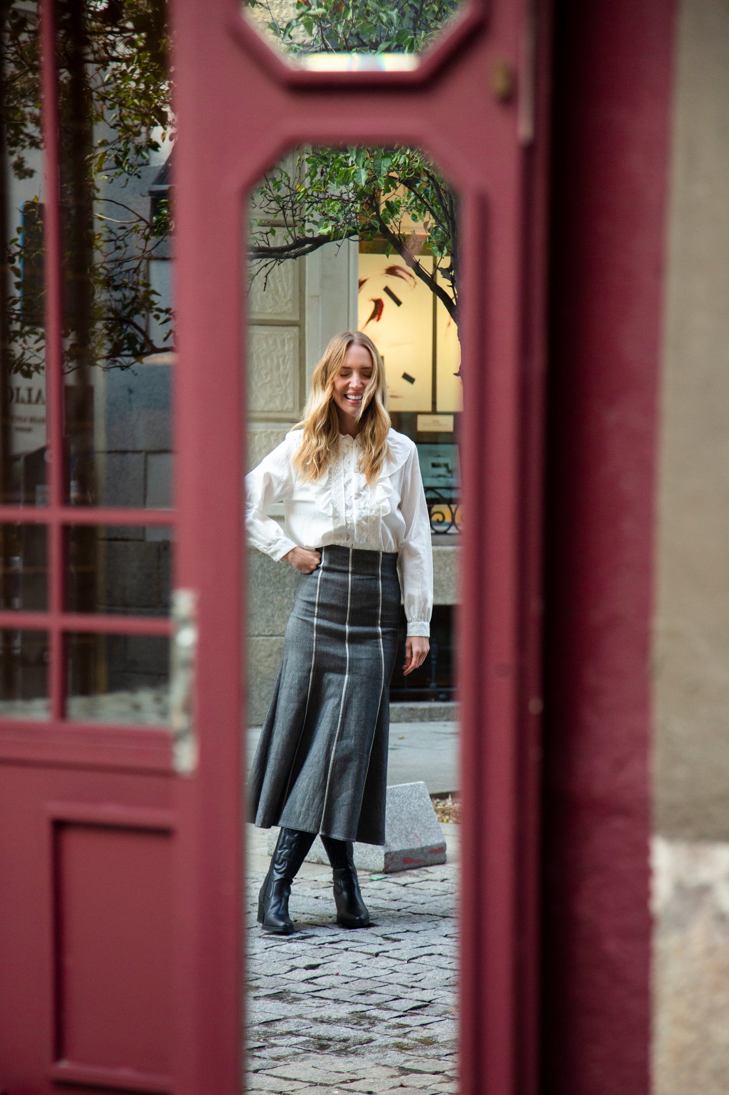Prim Skirt Grey