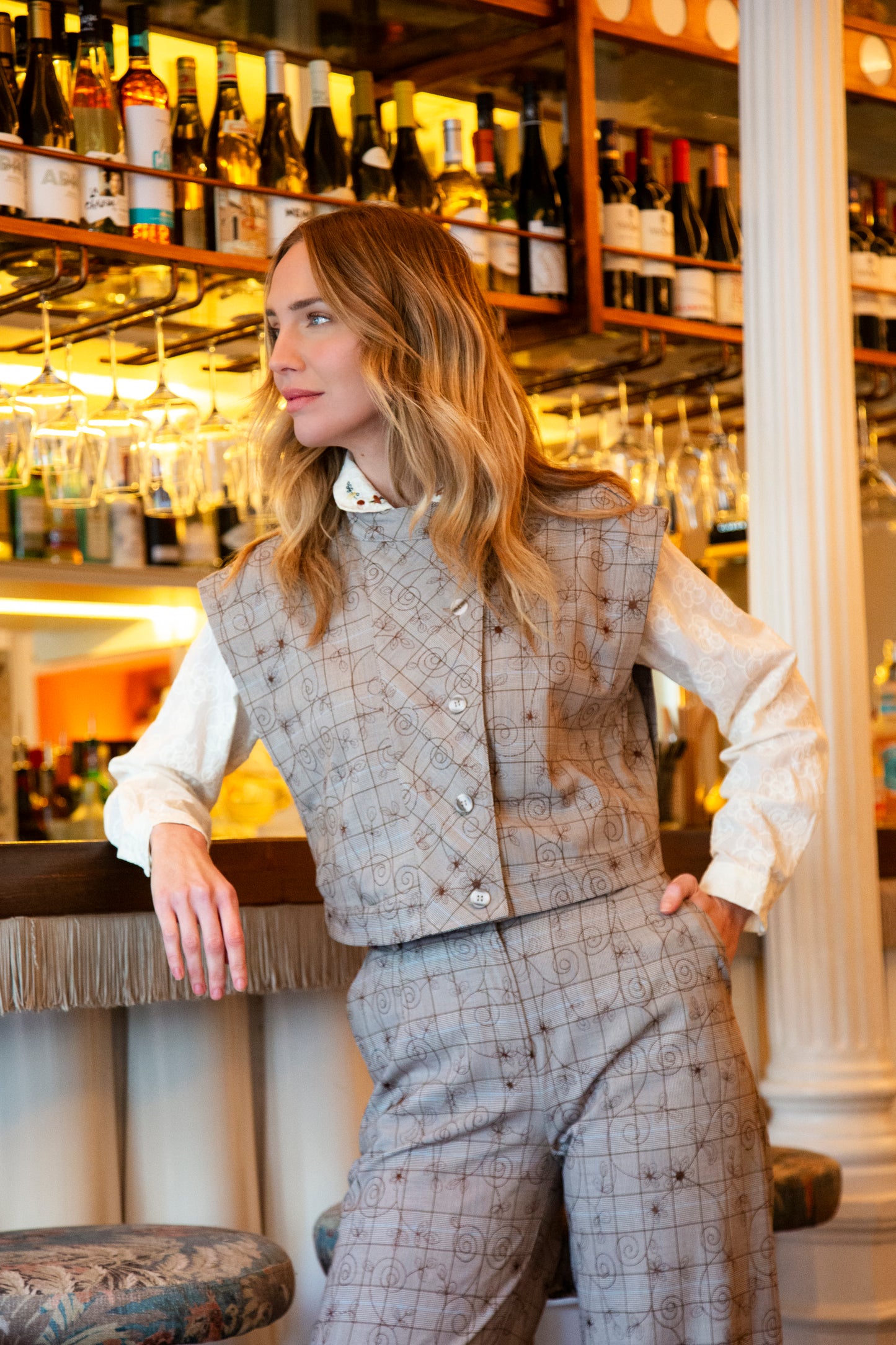 San Mateo Vest Beige