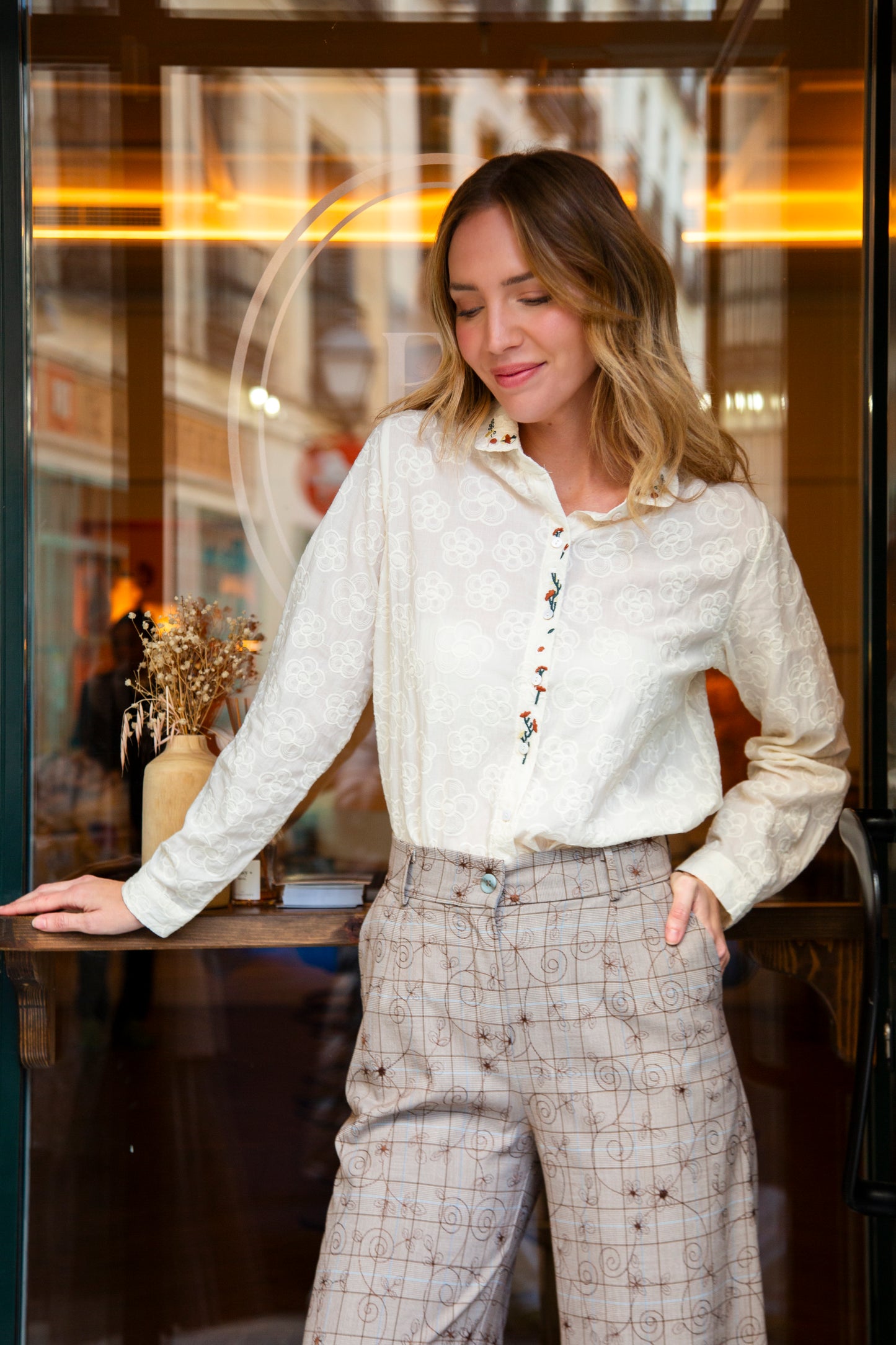 Hortaleza Shirt Beige