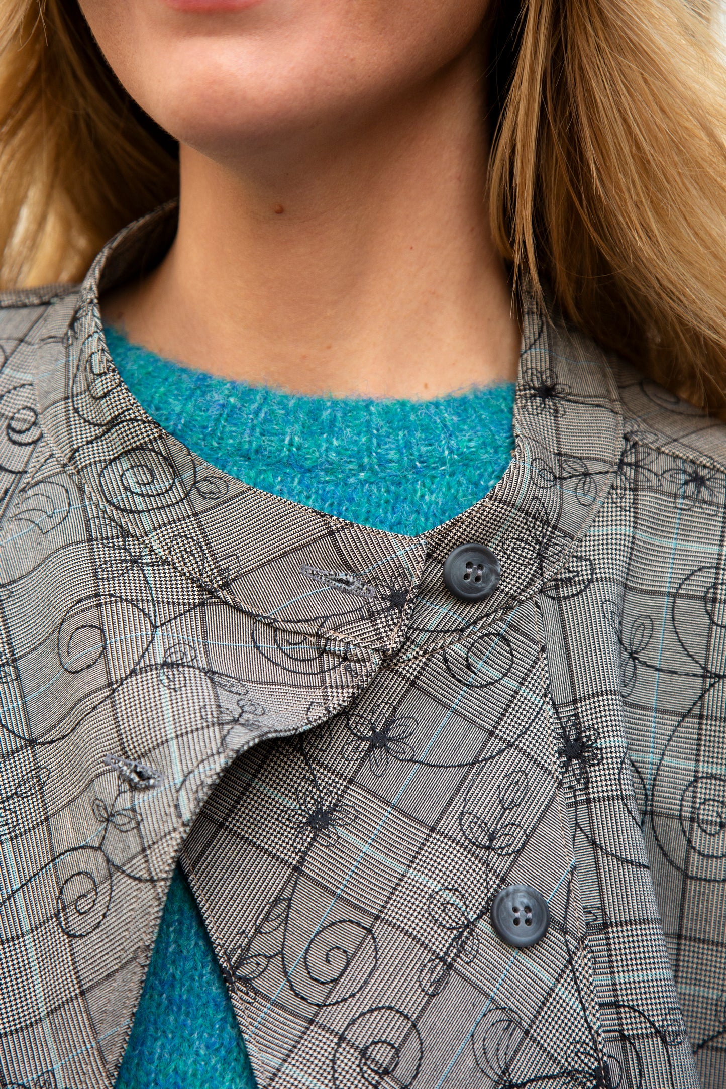 San Mateo Vest Grey