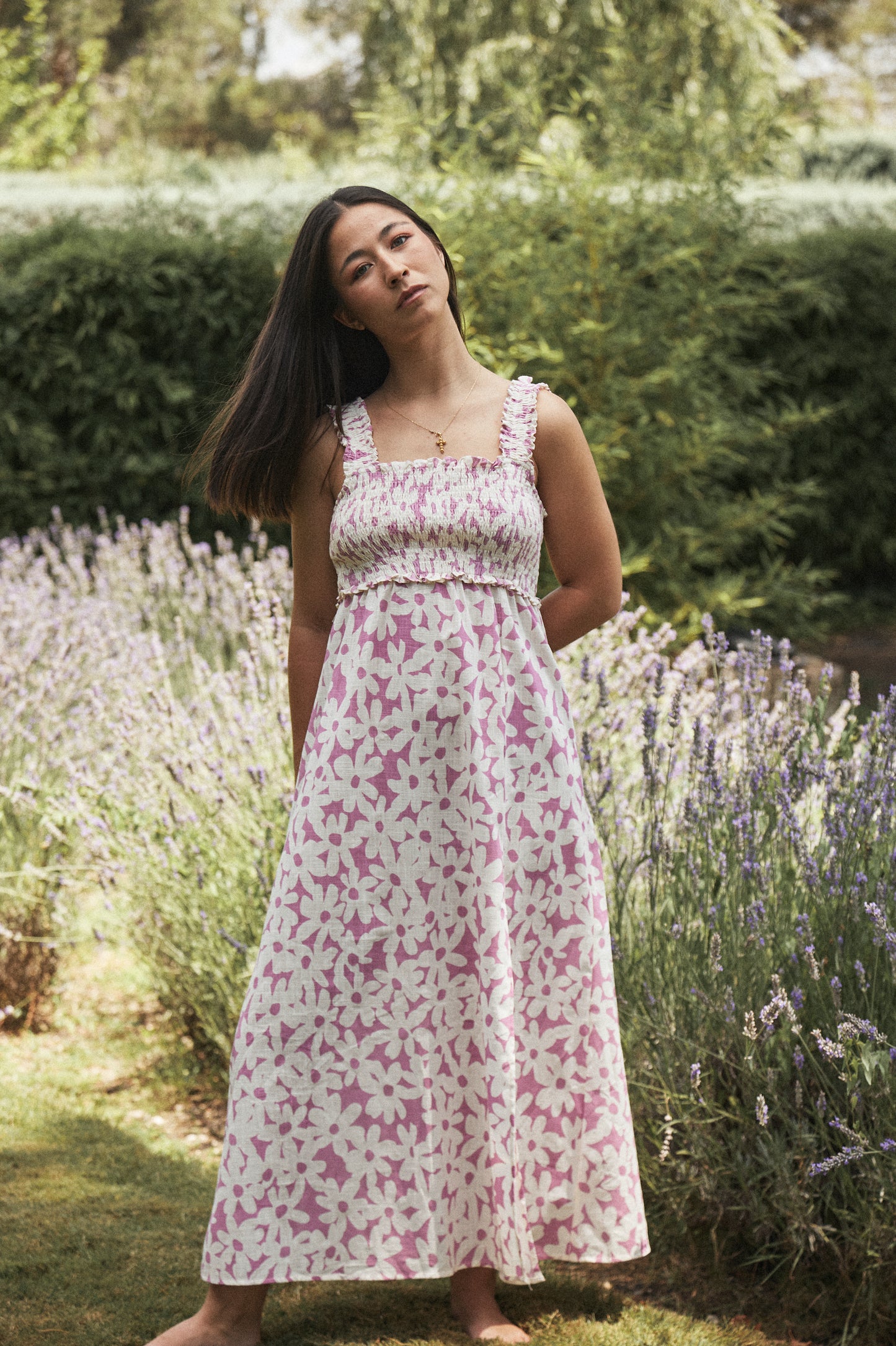 Cala Cortina Dress Pink
