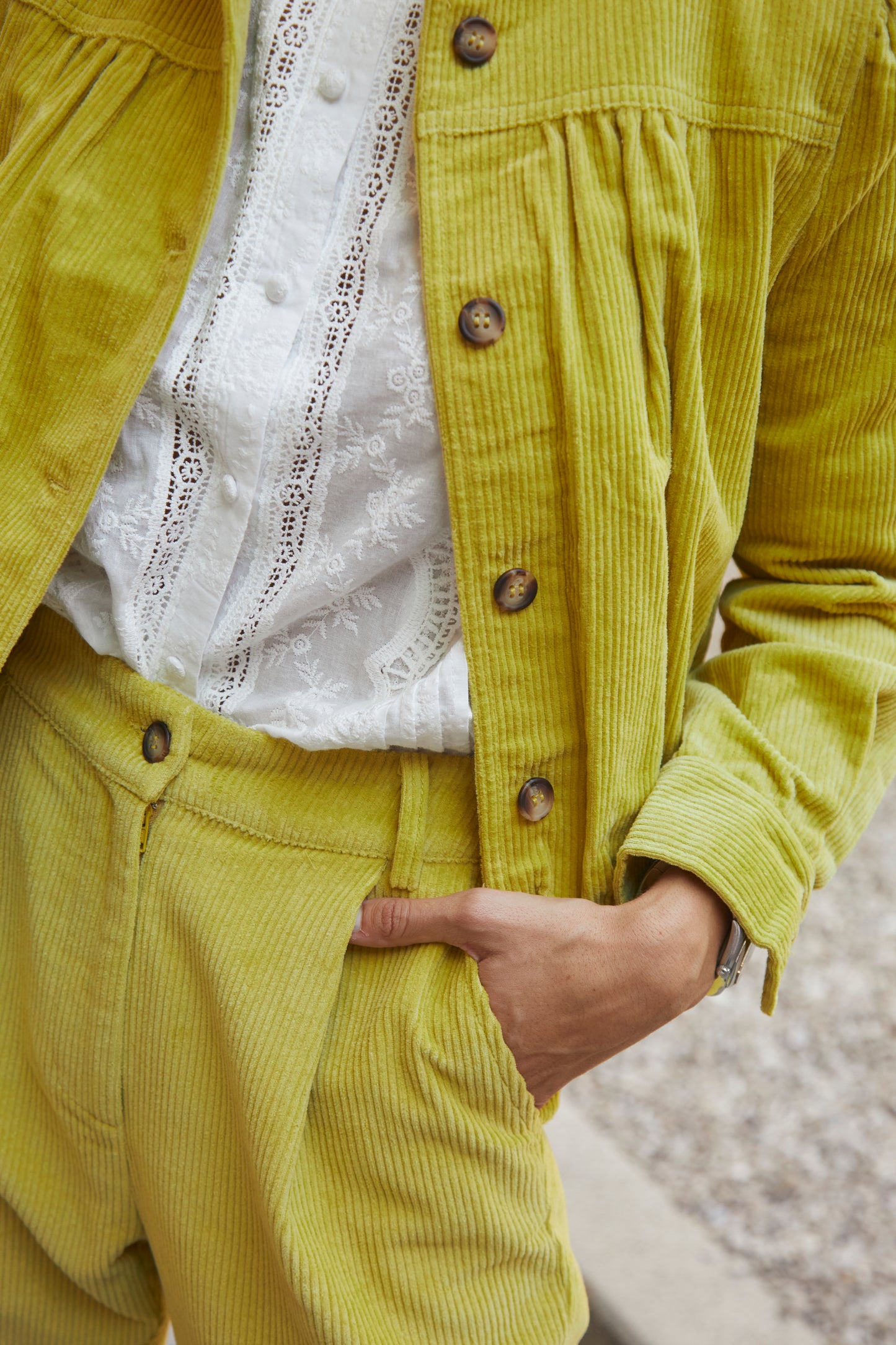 Argensola Pants Mustard