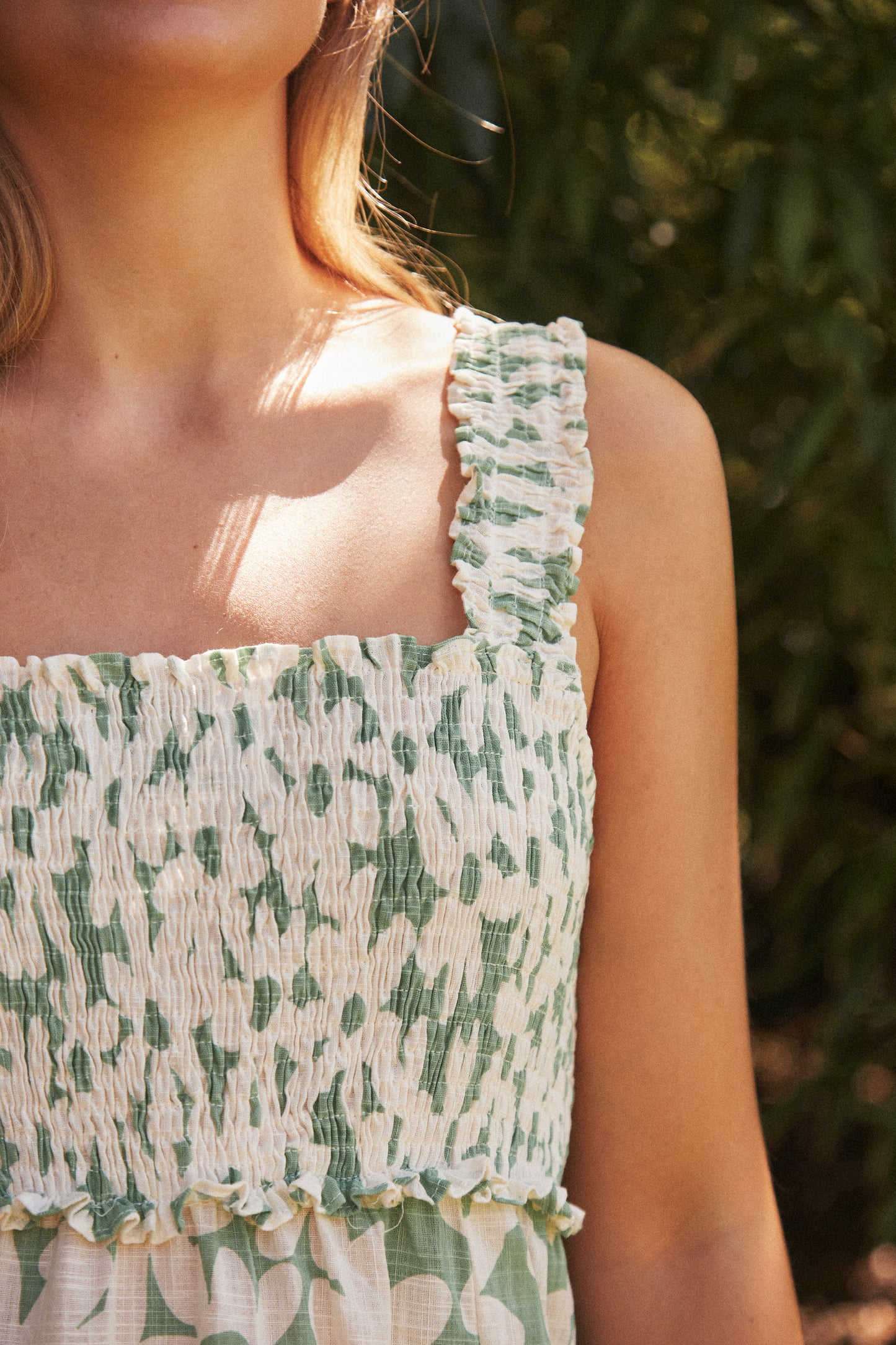 Cala Cortina Dress Green