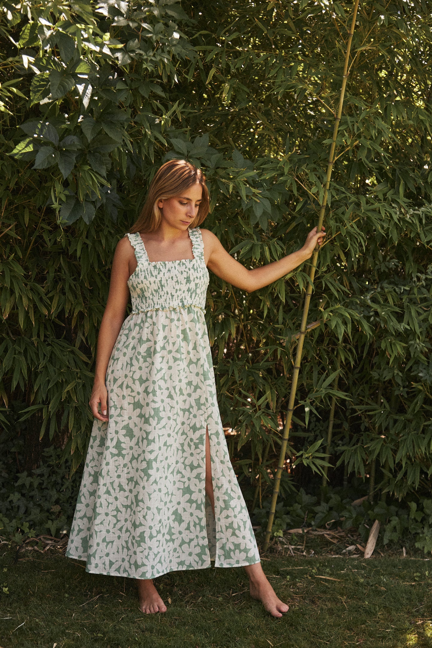 Cala Cortina Dress Green