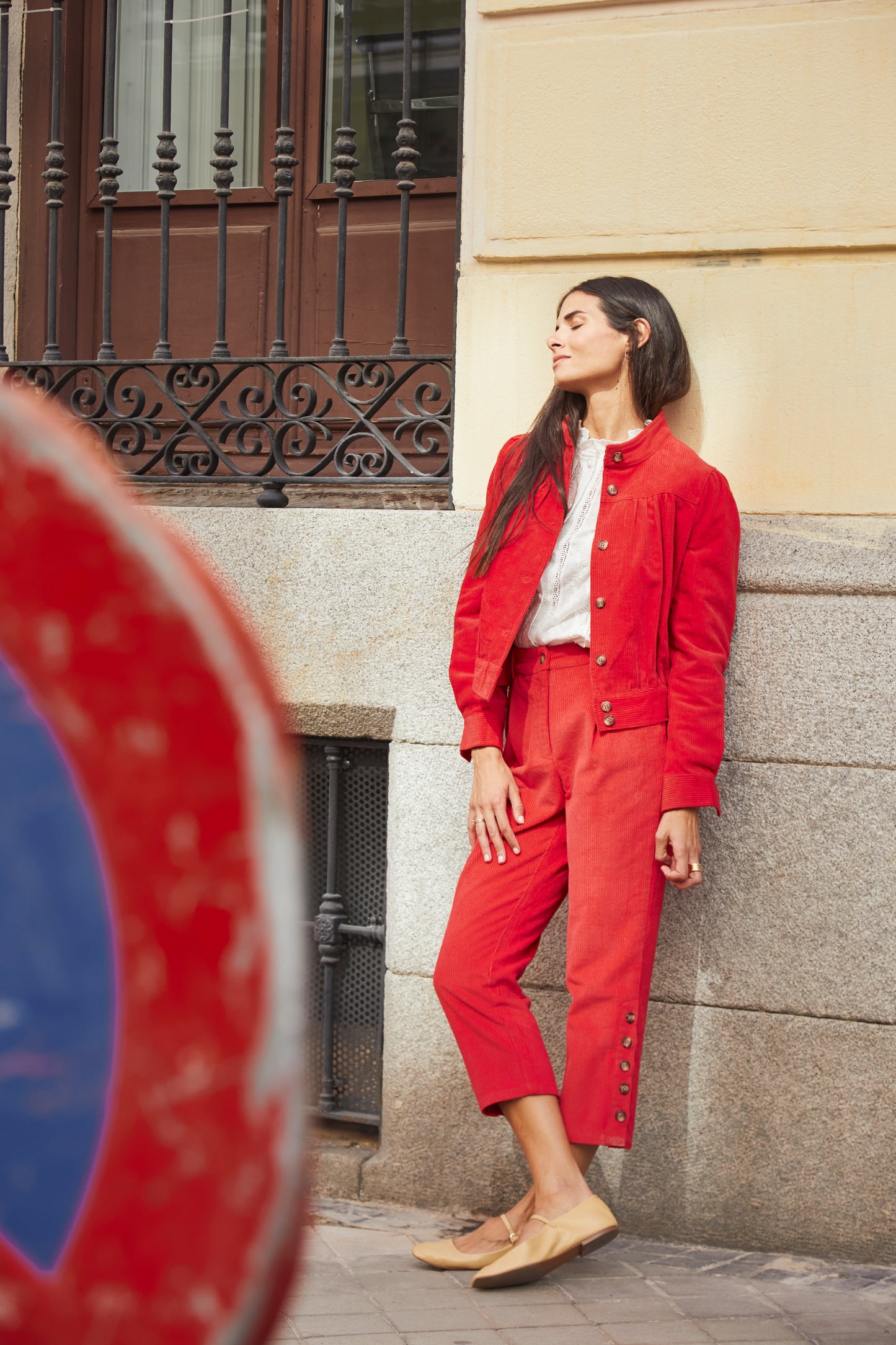 Argensola Pants Red