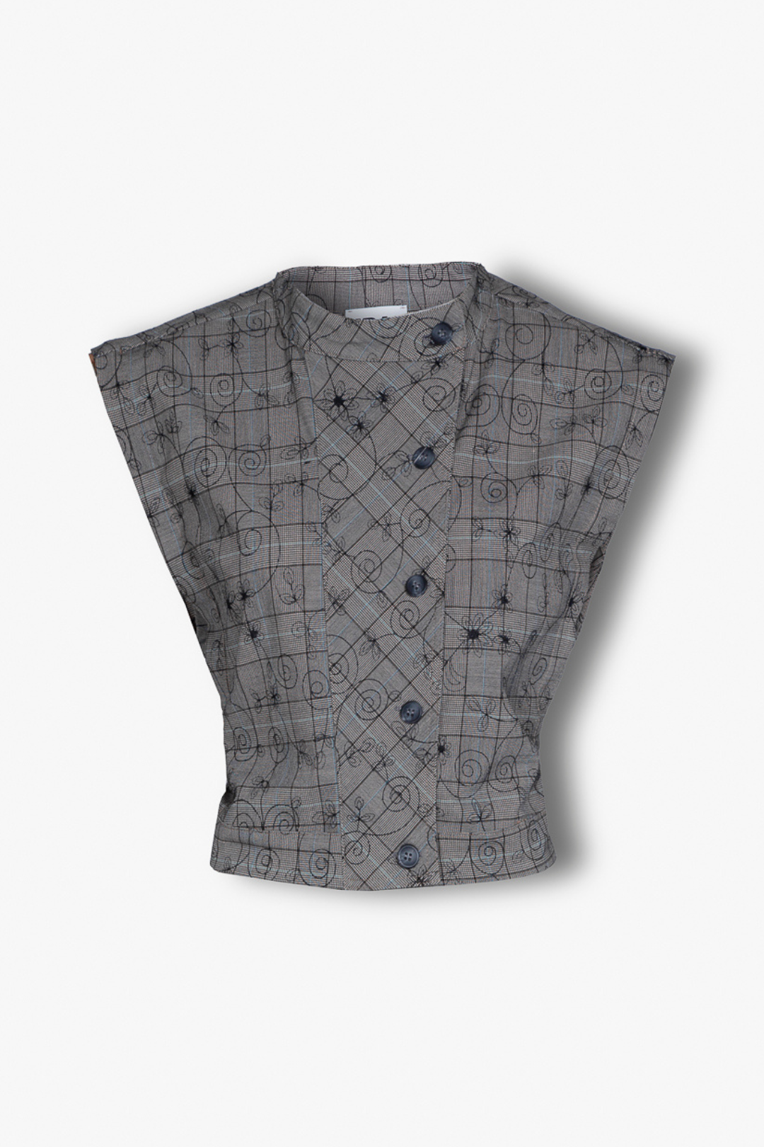 San Mateo Vest Grey