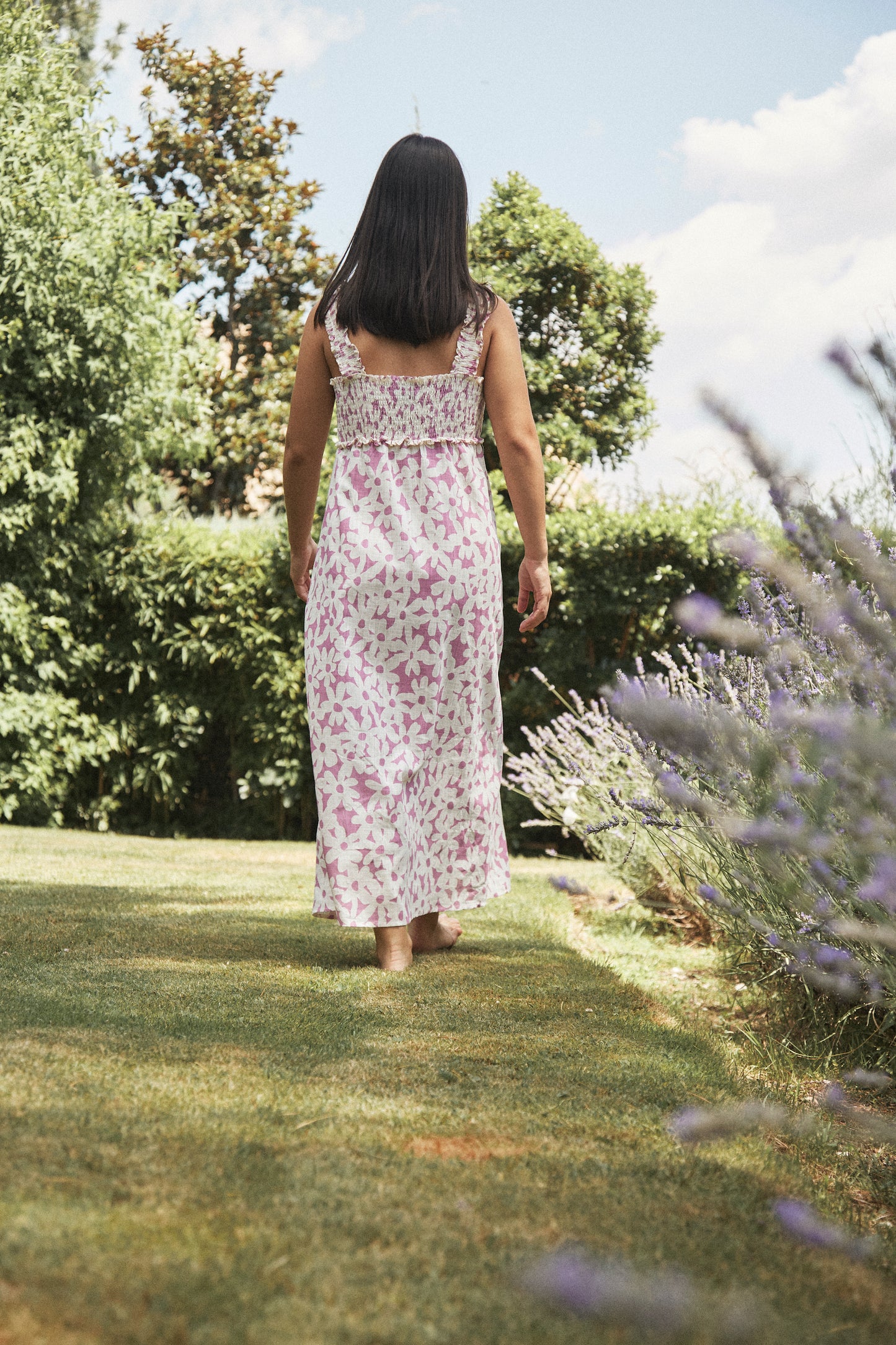 Cala Cortina Dress Pink