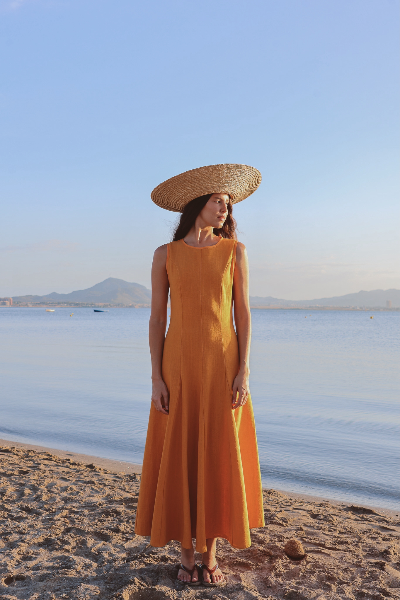 Vestido Agrume Naranja