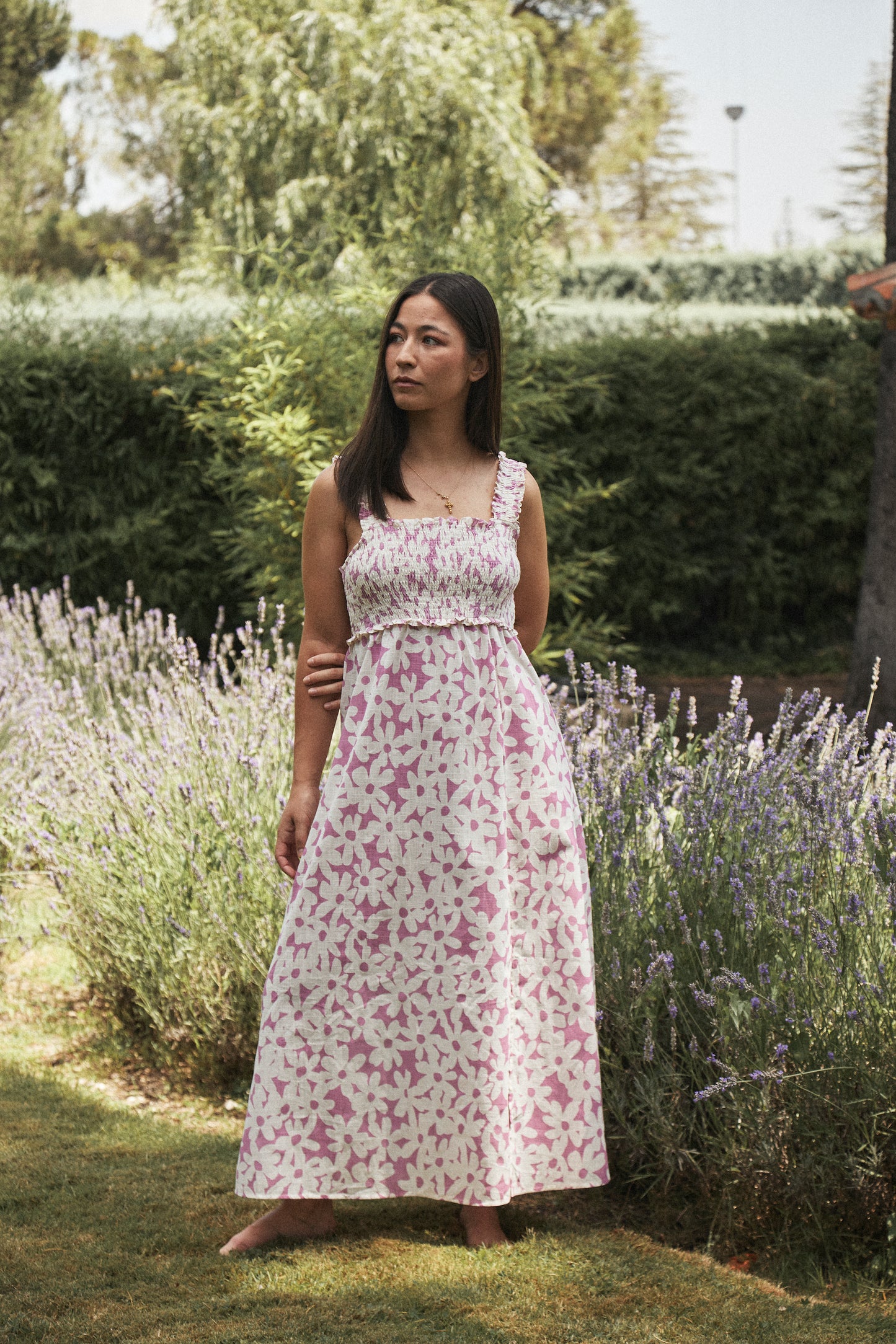 Cala Cortina Dress Pink