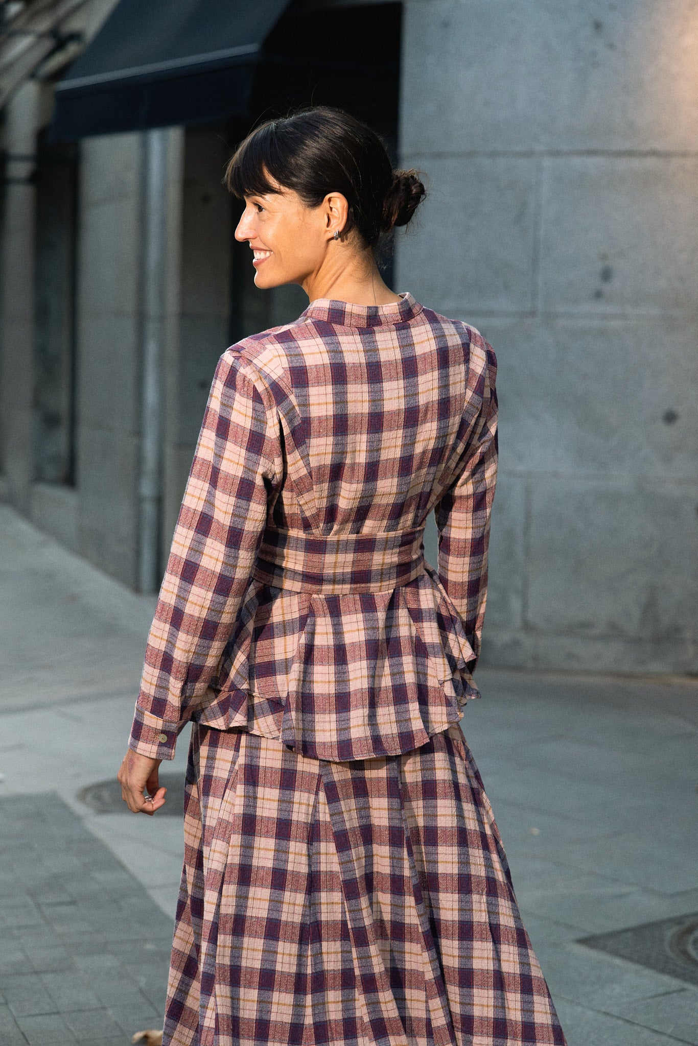 Blusa Chloé Cuadros