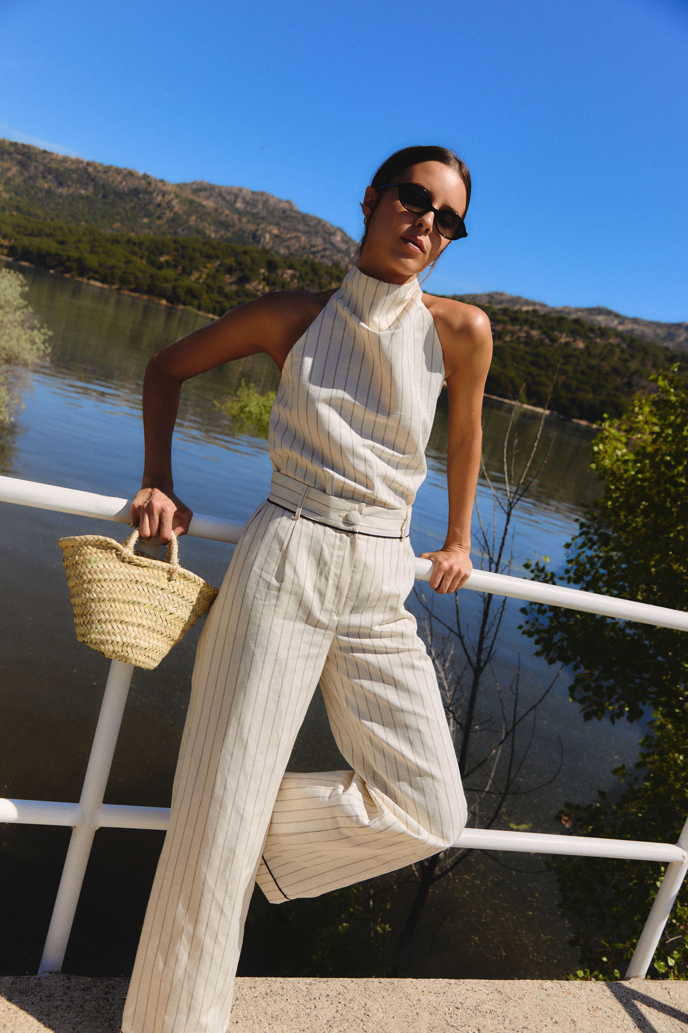 Pantalón Laurel Rayas