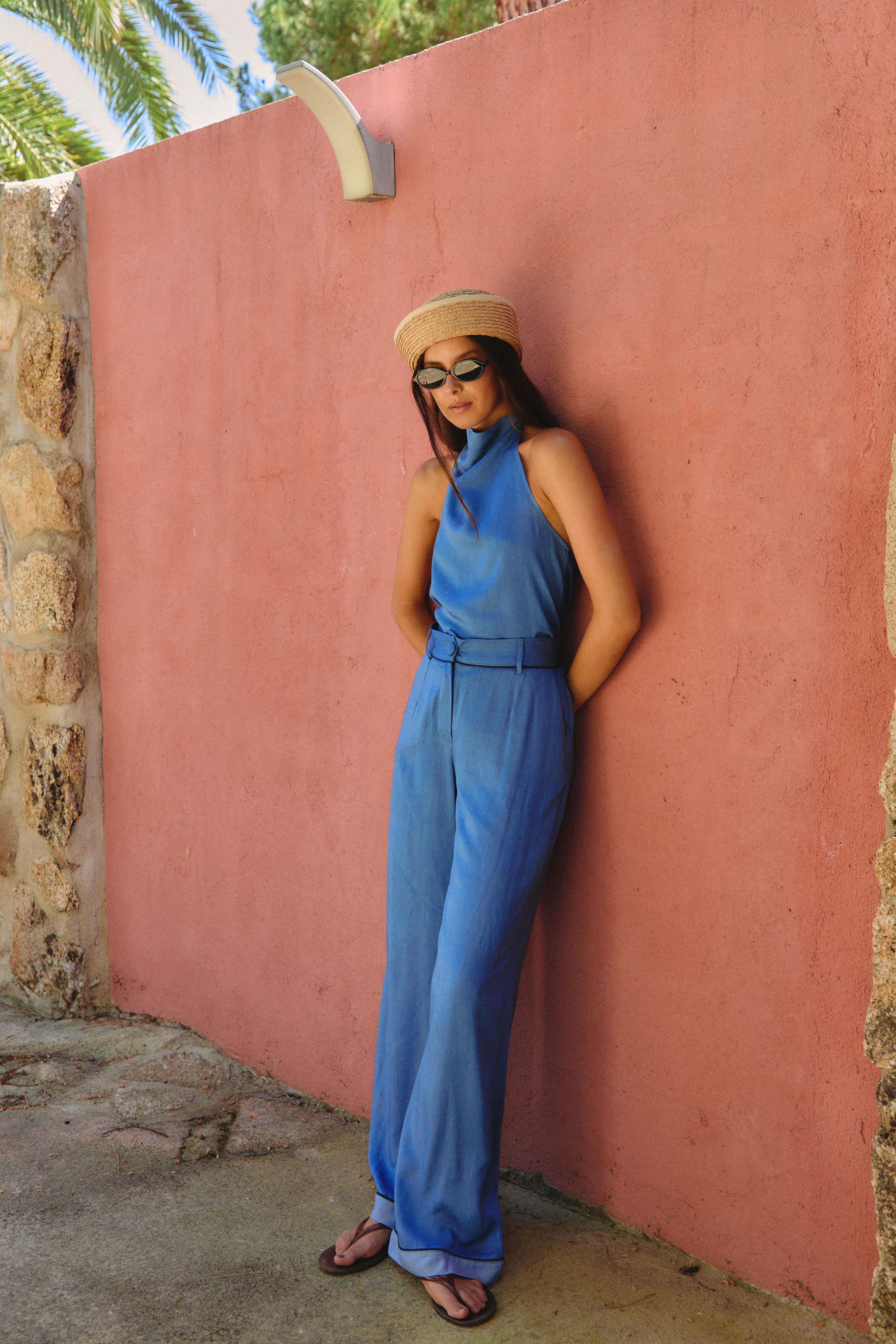 Laurel Denim Blue Pants