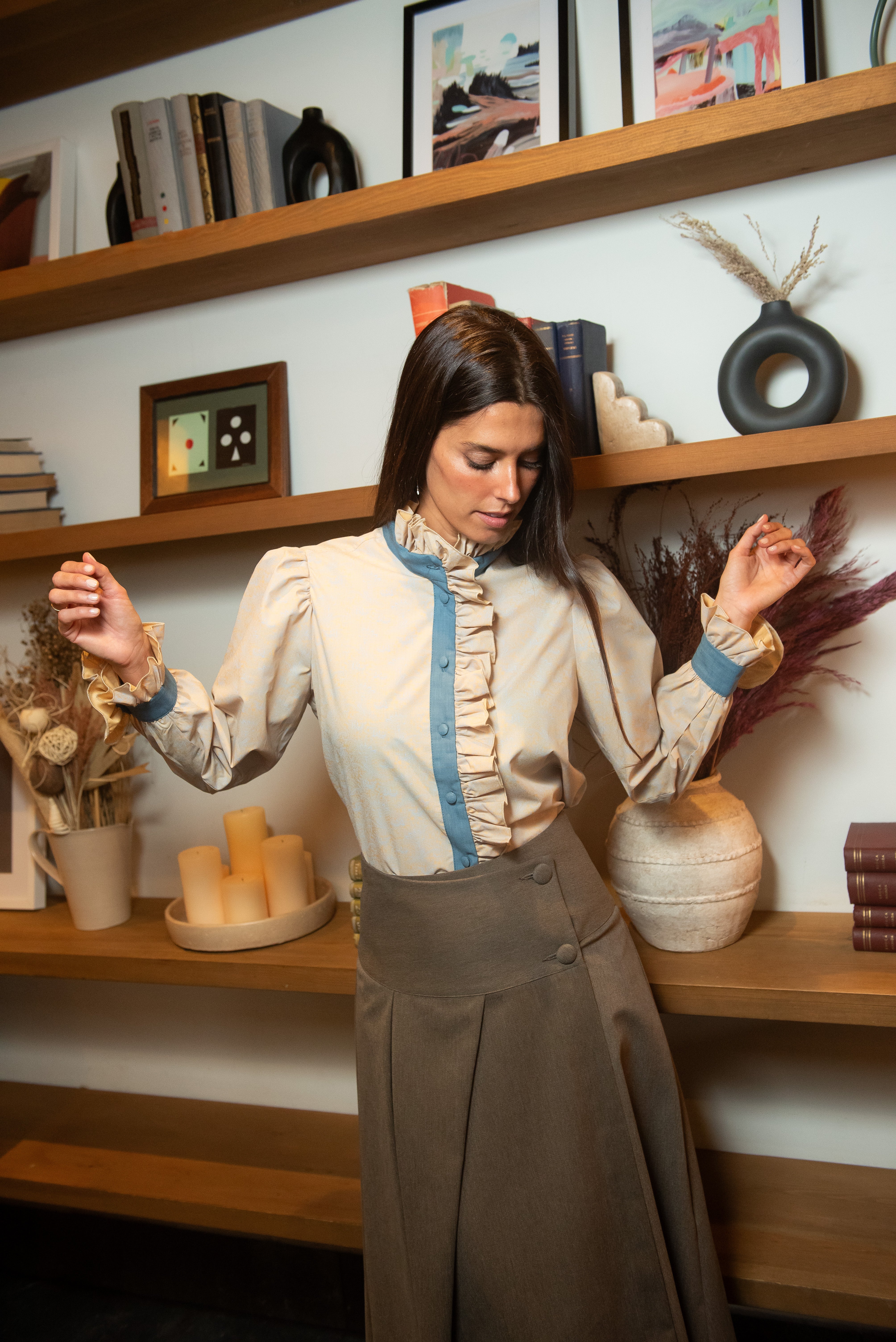 Falda Libra Cruzada Topo