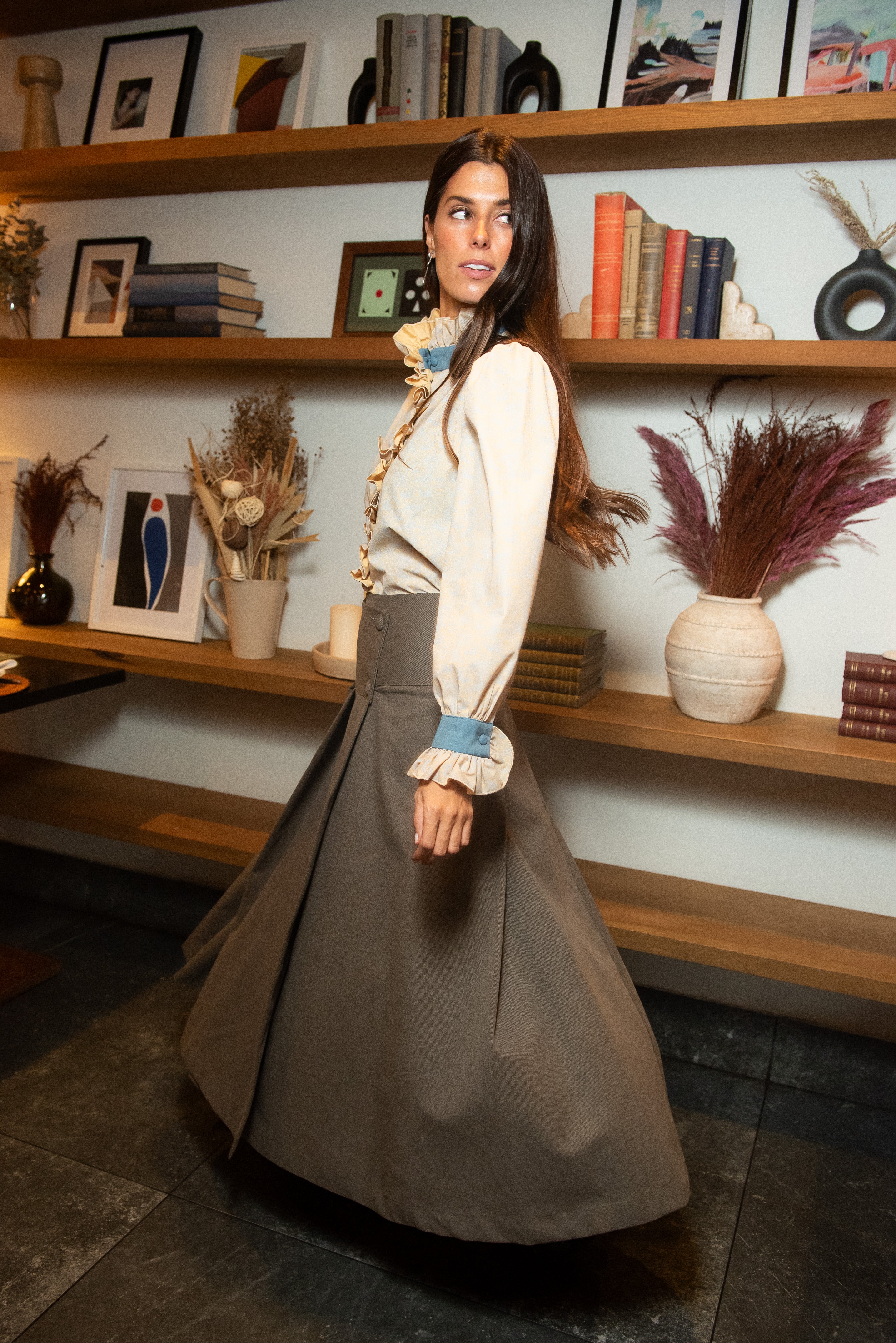 Falda Libra Cruzada Topo