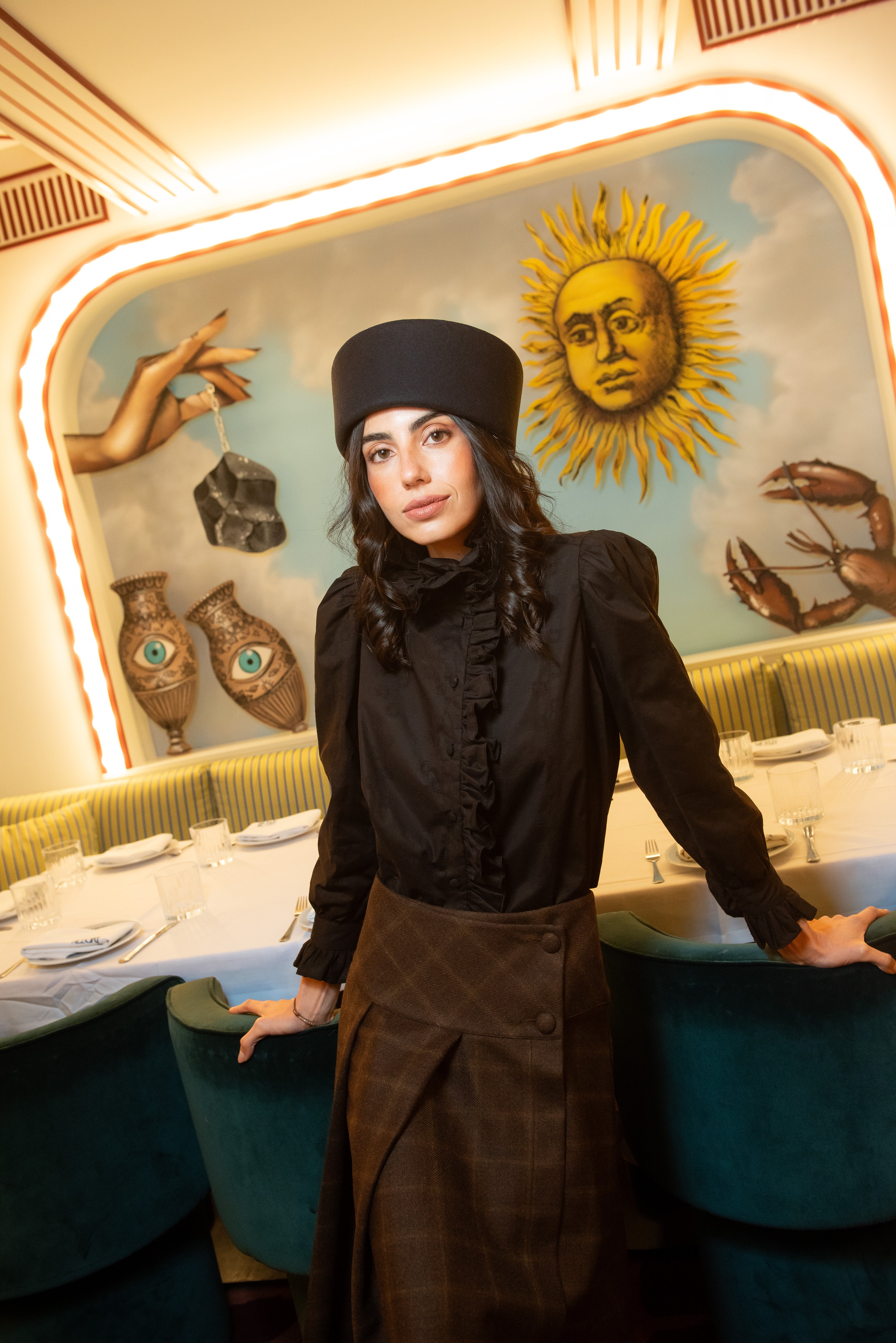 Blusa Winter Tale Negro