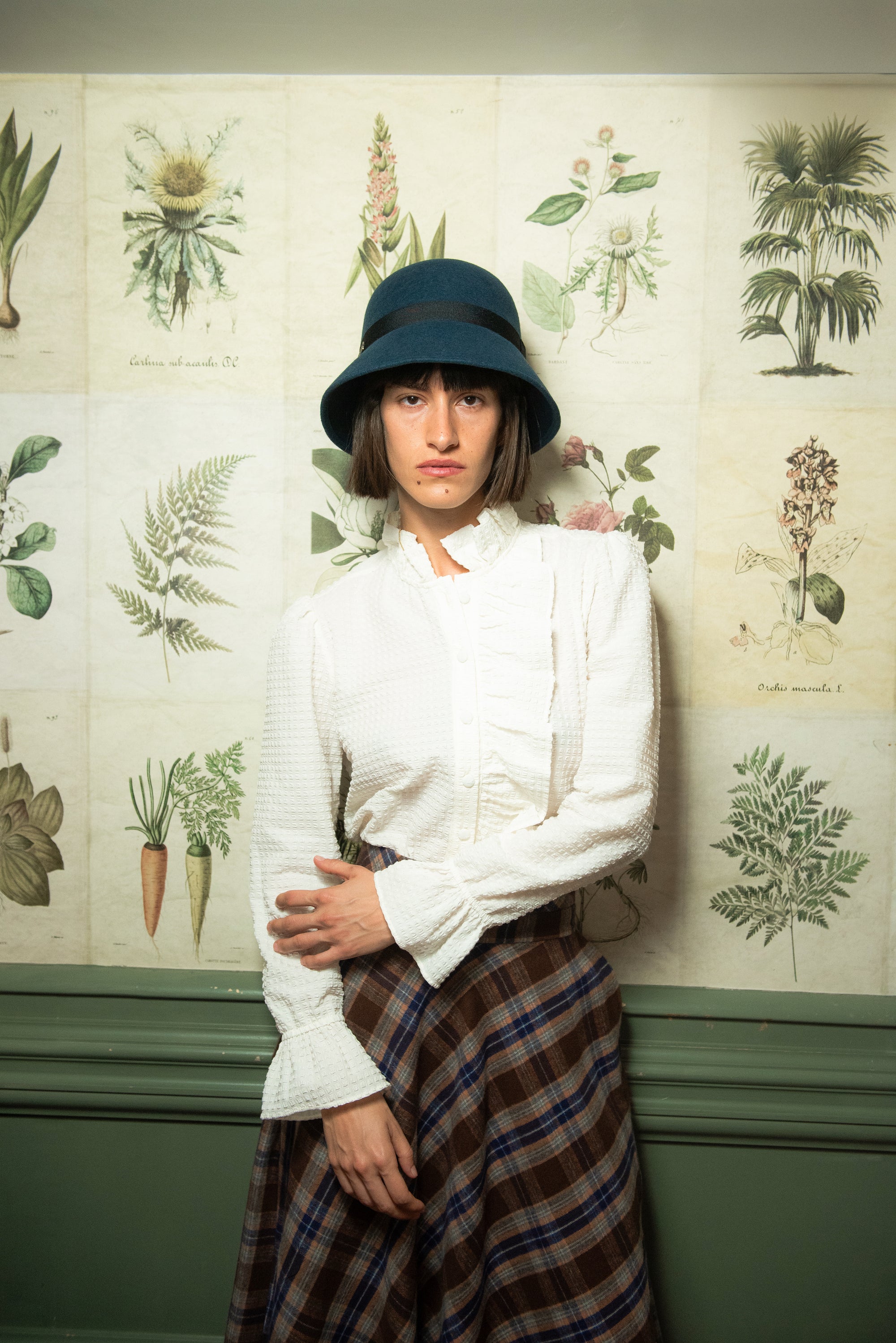 Blusa Valdora Volantes Blanca