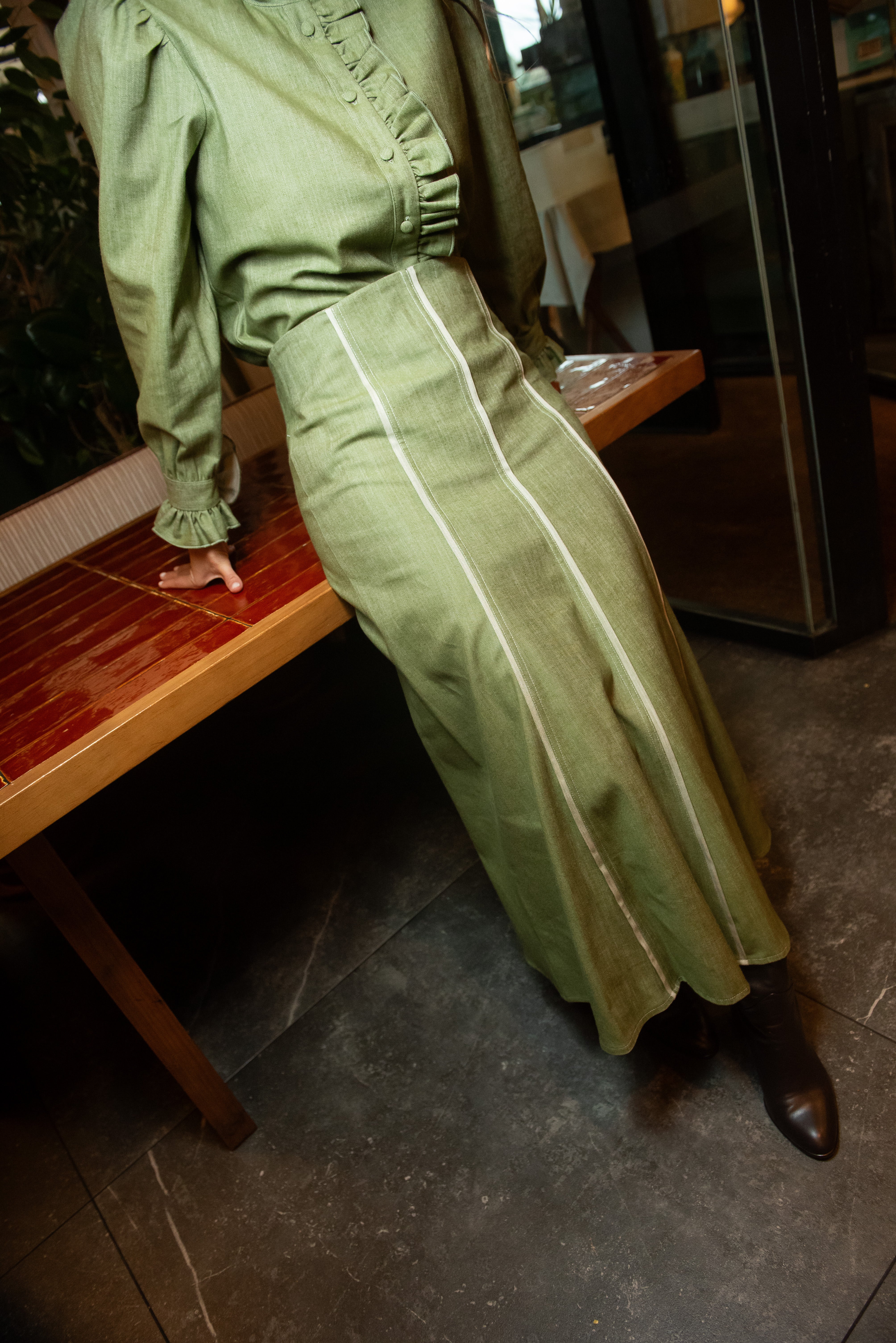 Gemini Green Mermaid Skirt