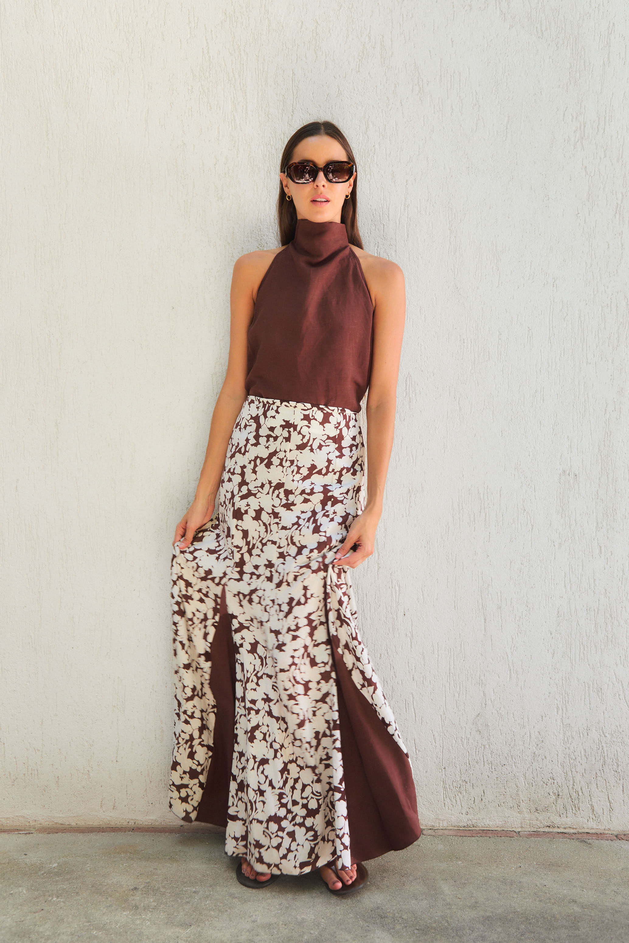 Venus Top Brown