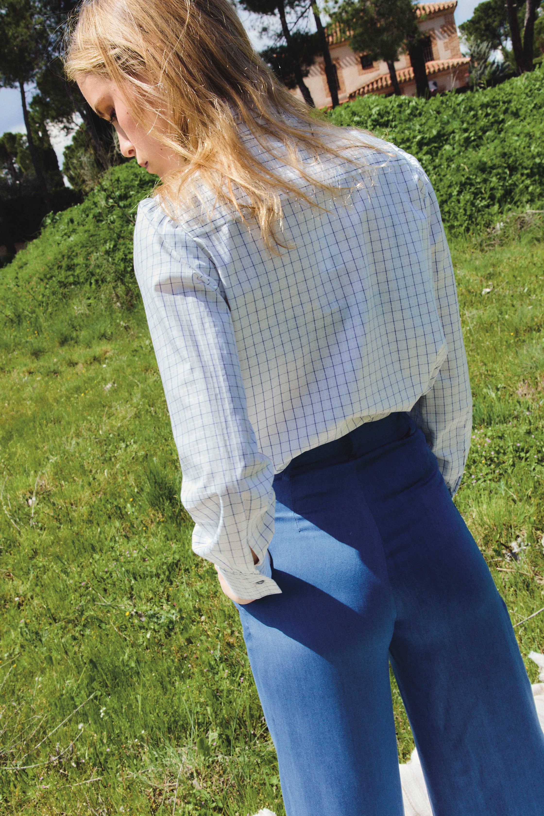 Blusa Hiedra Cuadros