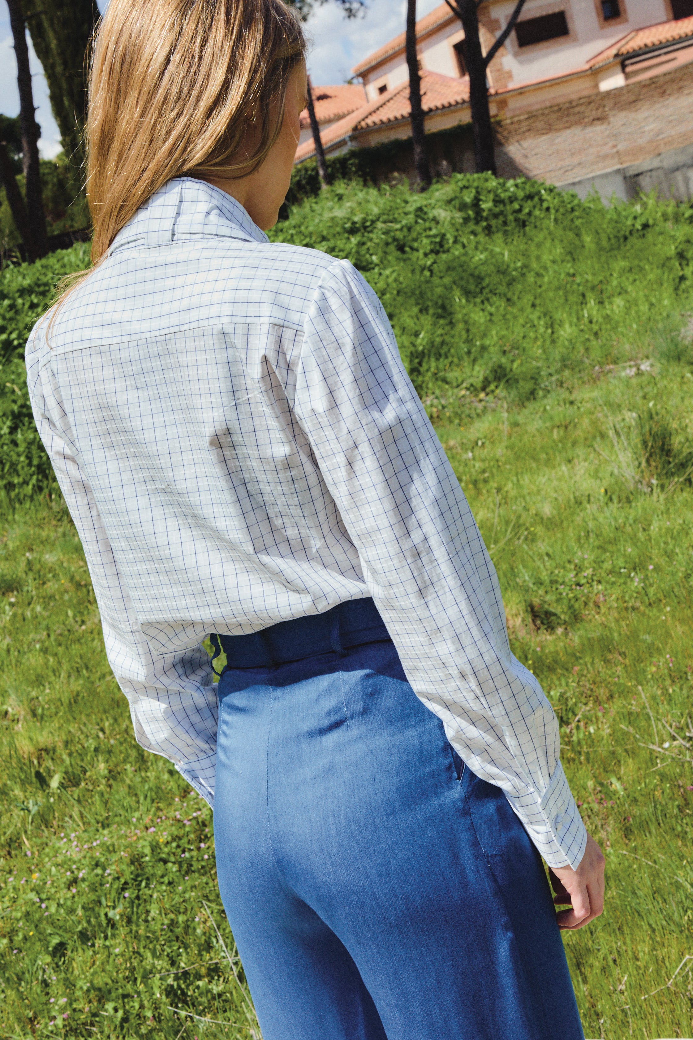 Blusa Hiedra Cuadros