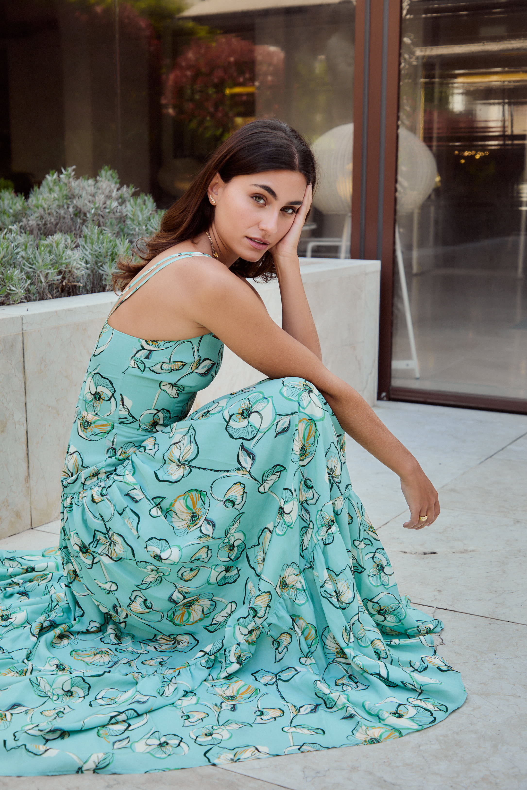 Apollo Dress Green