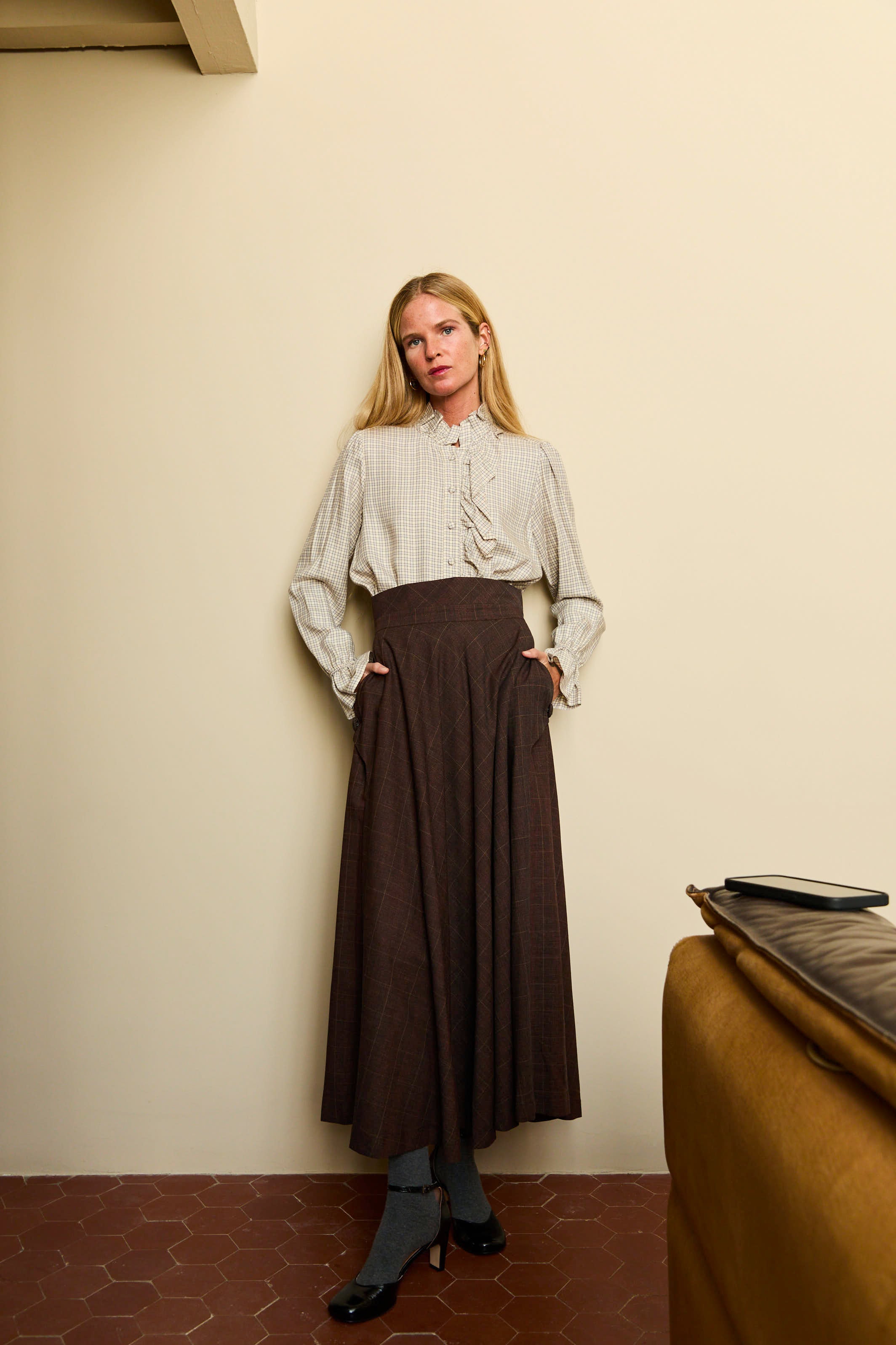 blusa-cuadros-alba-volantes-gris-y-rosa-mujer-moda