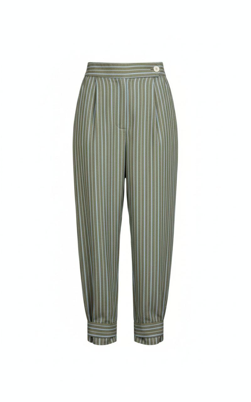 pantalón-mujer-reflejo-rayas-verde