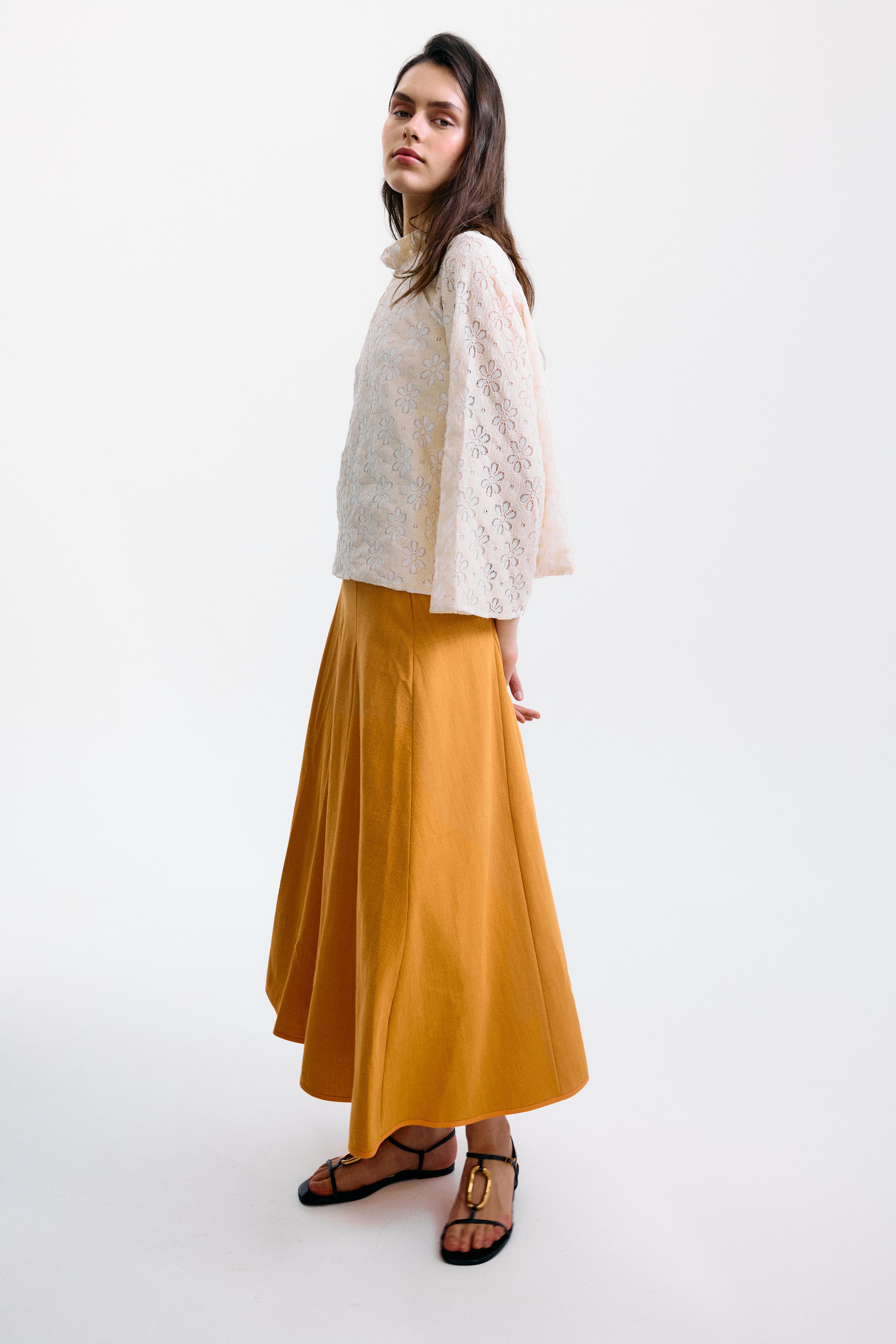 Falda Ora D`Oro Naranja-PRE ORDER