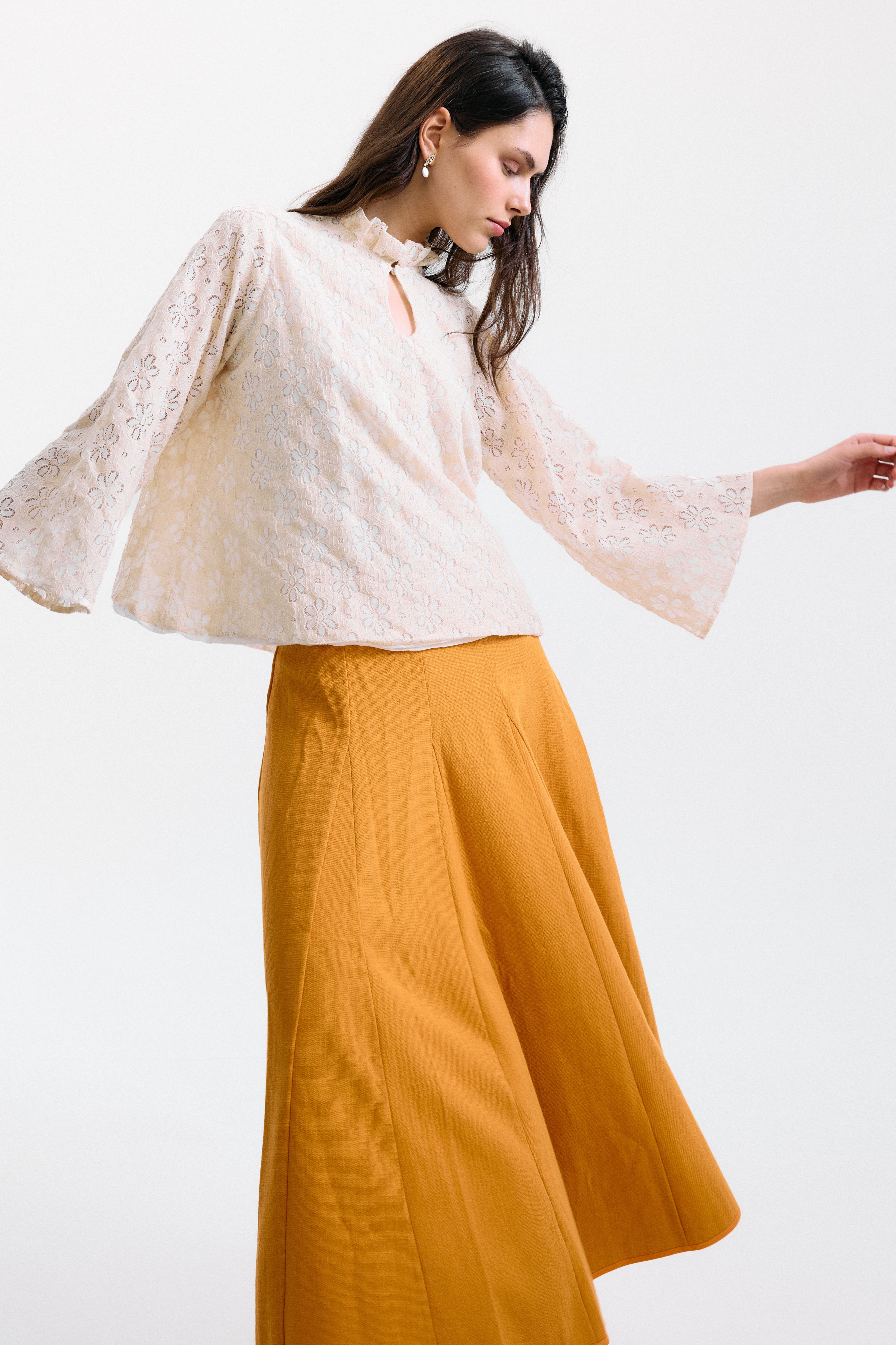 Falda Ora D`Oro Naranja-PRE ORDER