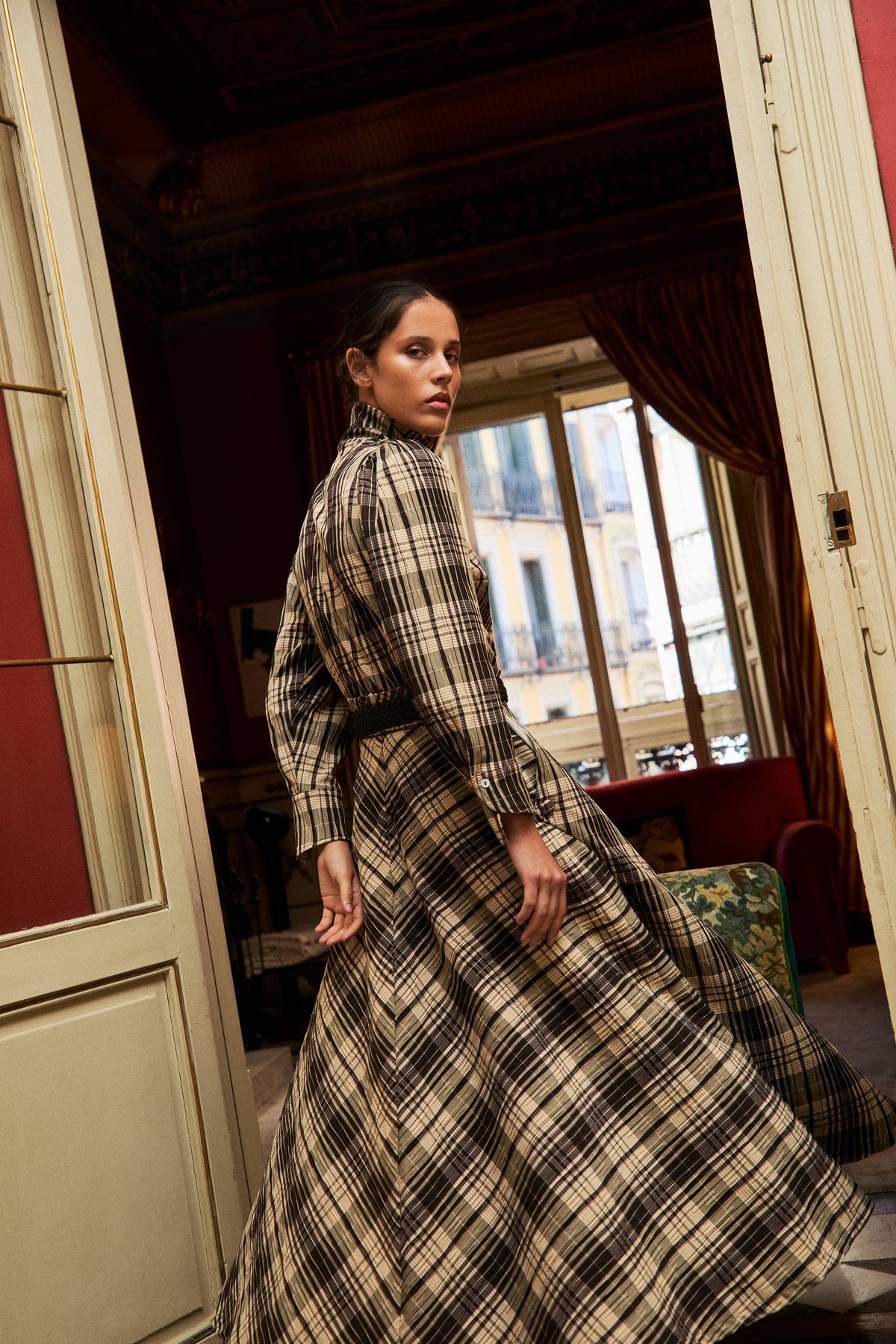 Bridget Plaid Skirt