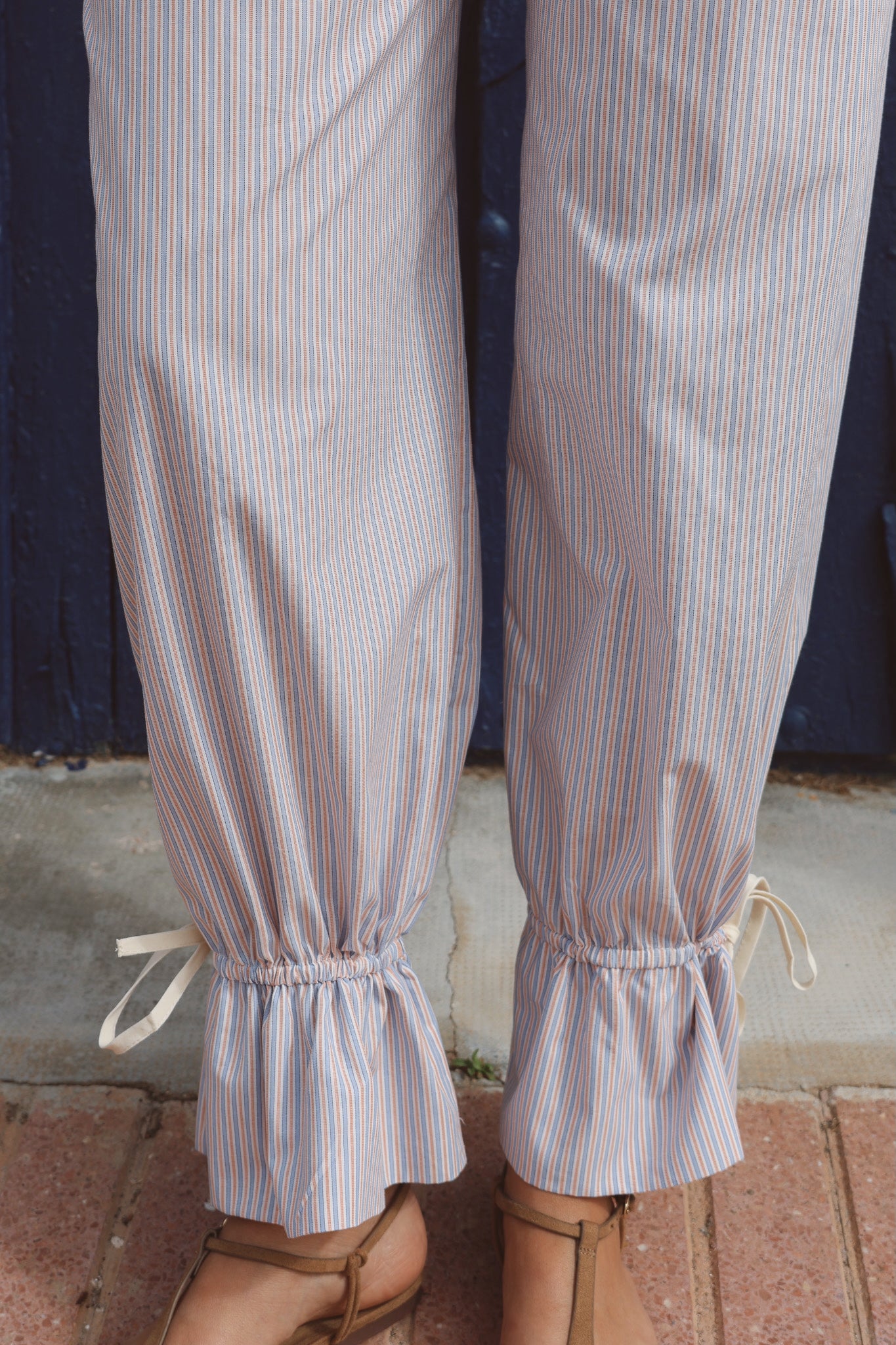 Pantalón Brisa Rayas Azul