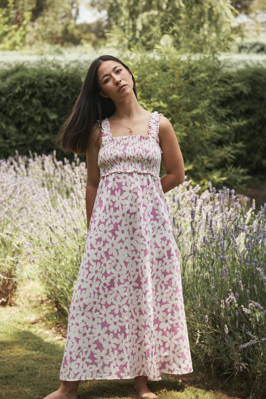 Cala Cortina Dress Pink