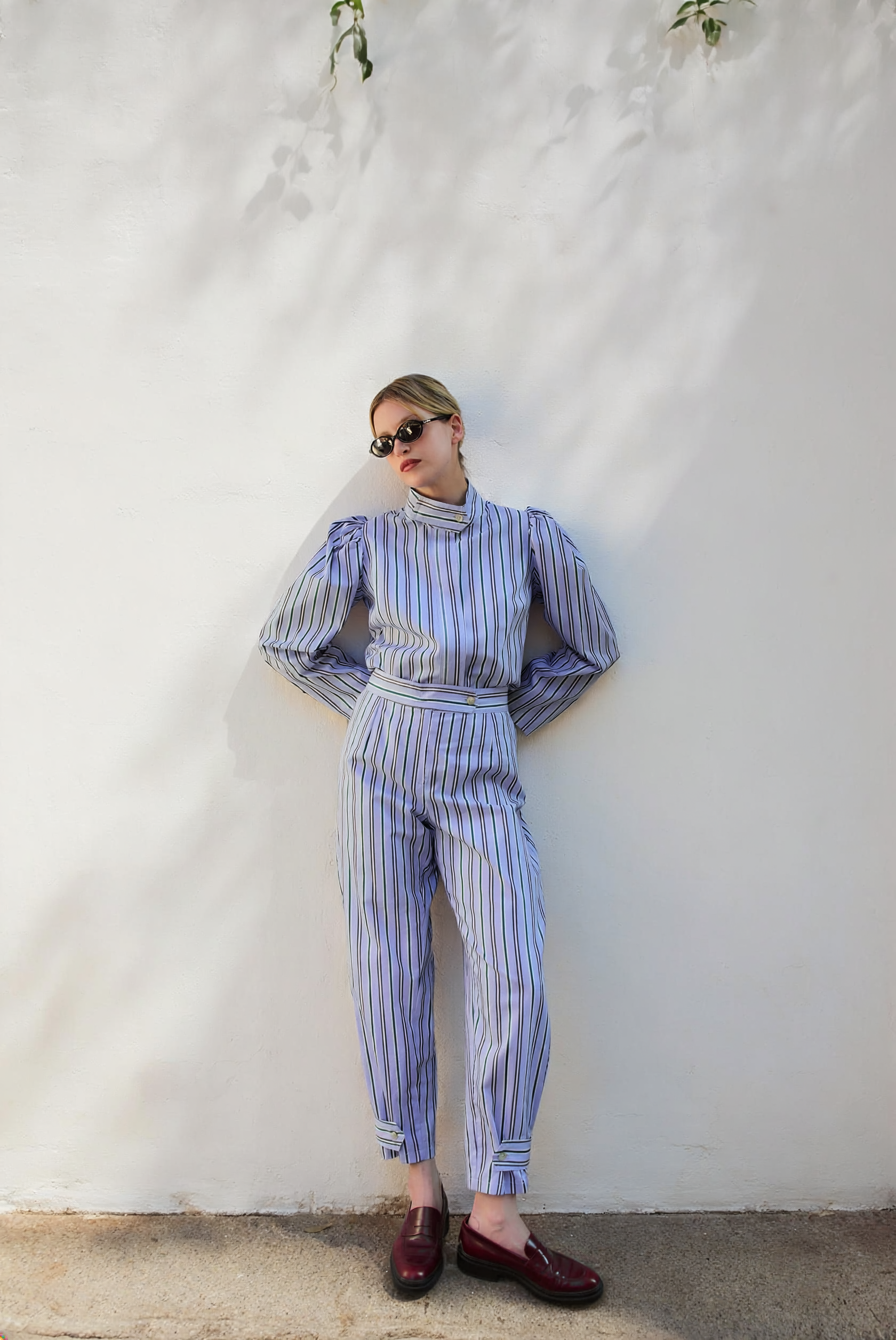 Pantalón Malasaña Rayas Azul