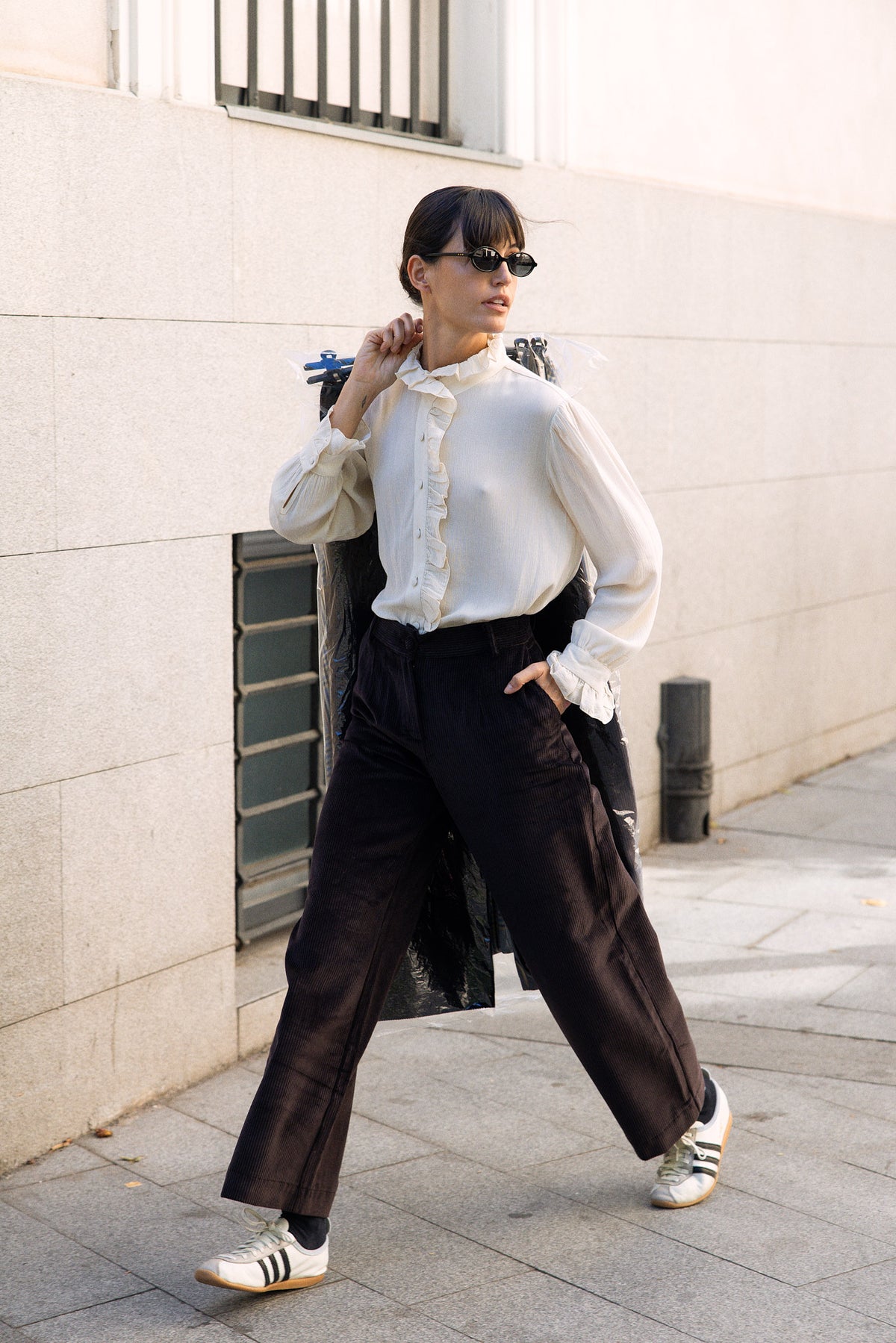 Pantalón Marcelle Pana Marrón