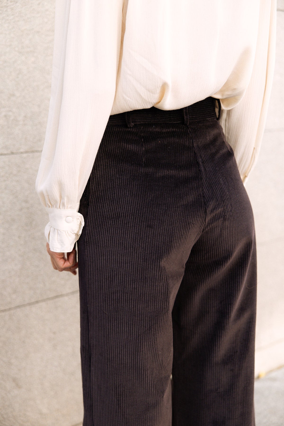 Pantalón Marcelle Pana Marrón