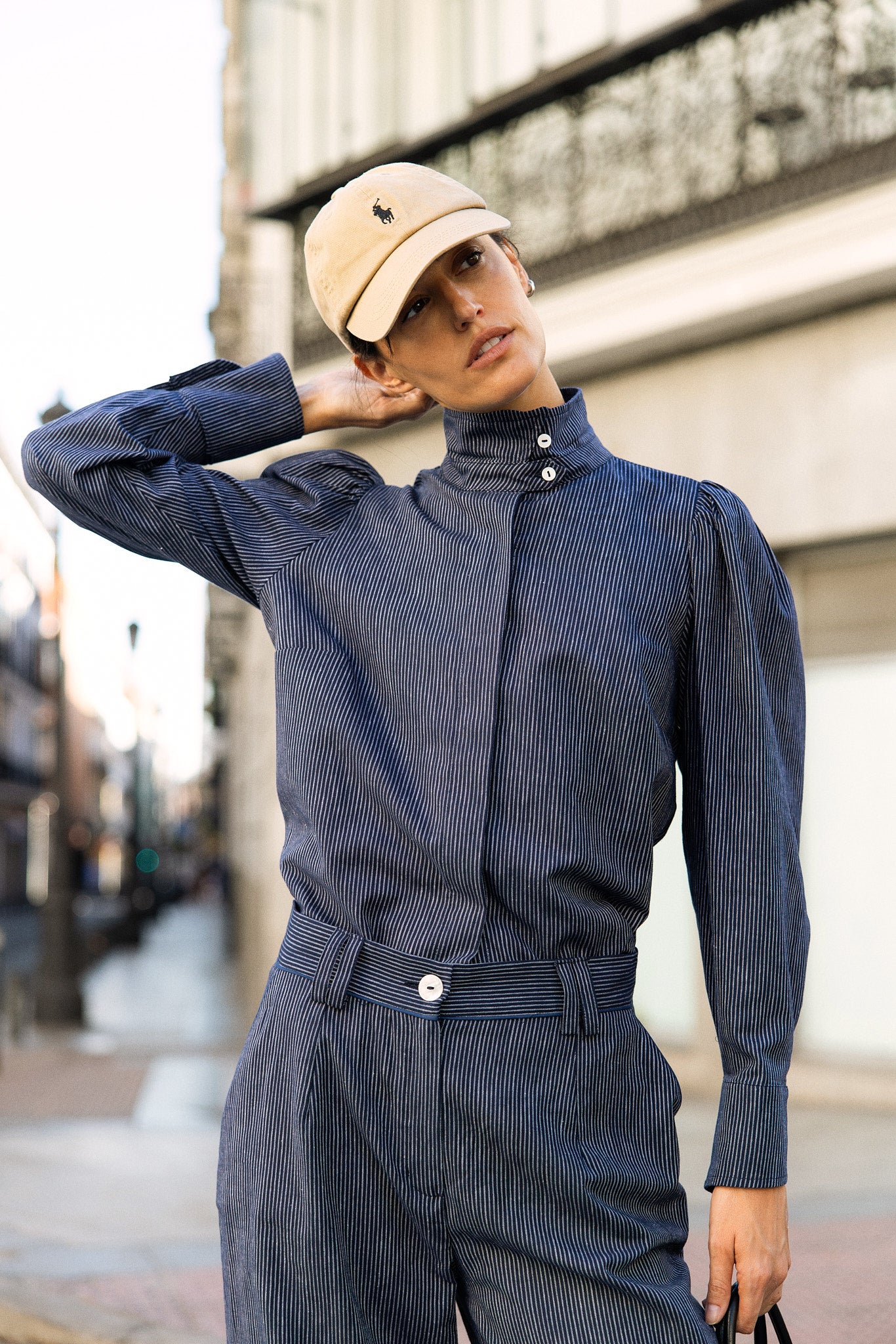 Blusa Rigot Azul Marino
