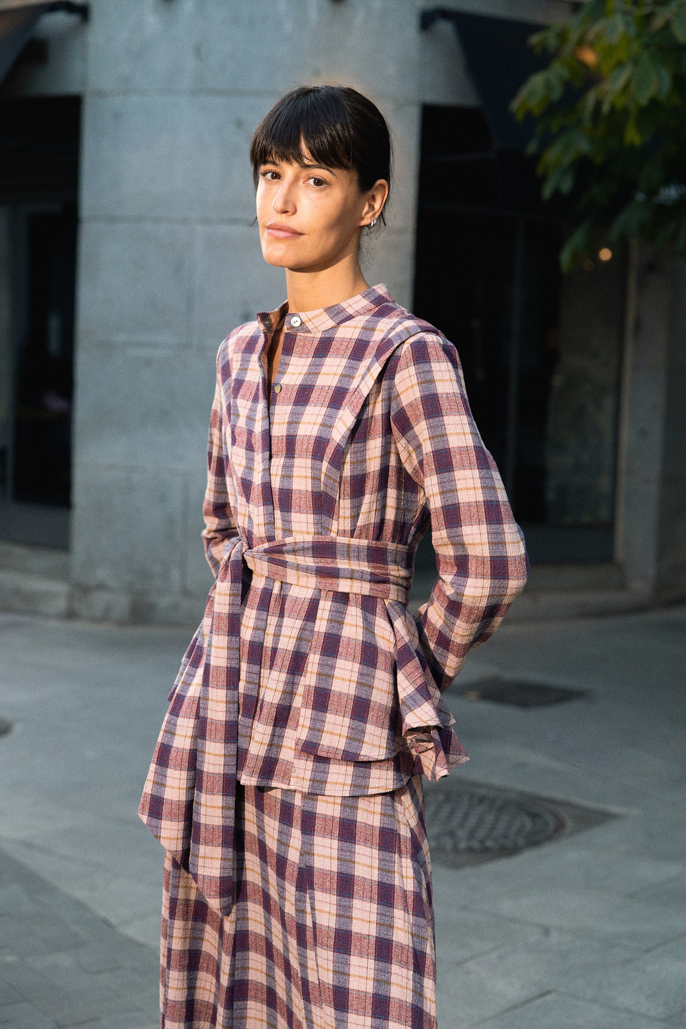 Blusa Chloé Cuadros