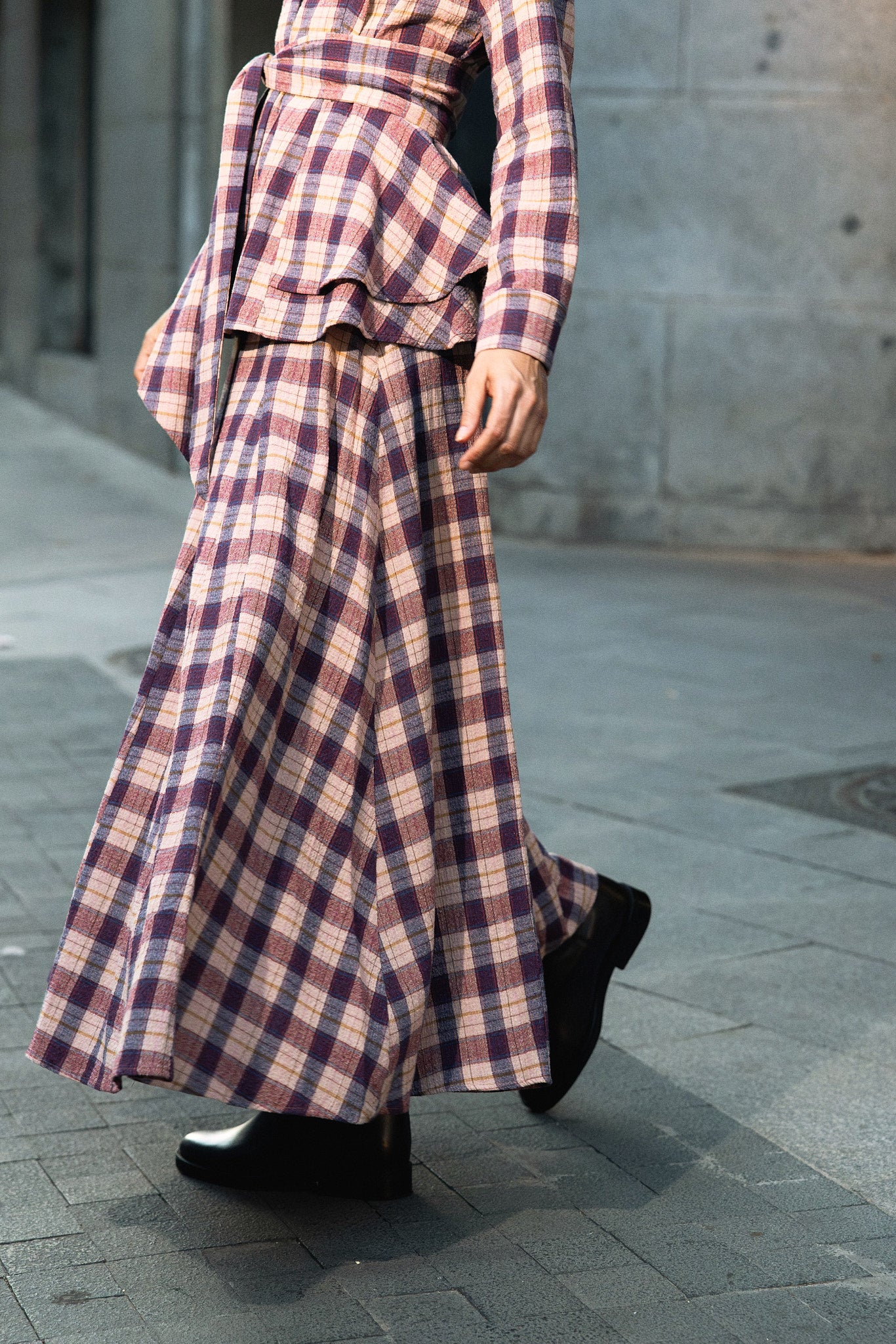 Falda Chloé Cuadros