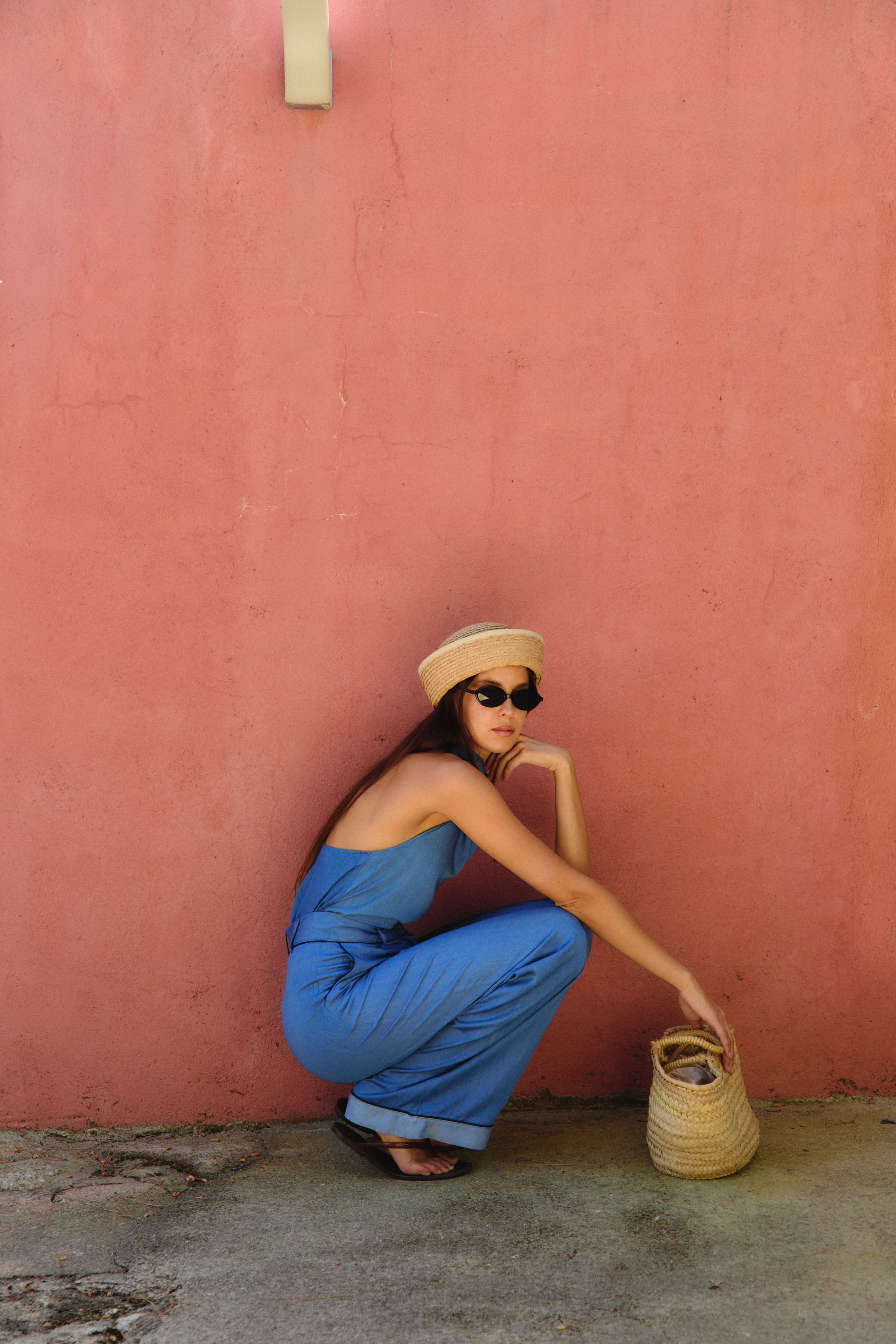 Laurel Denim Blue Top