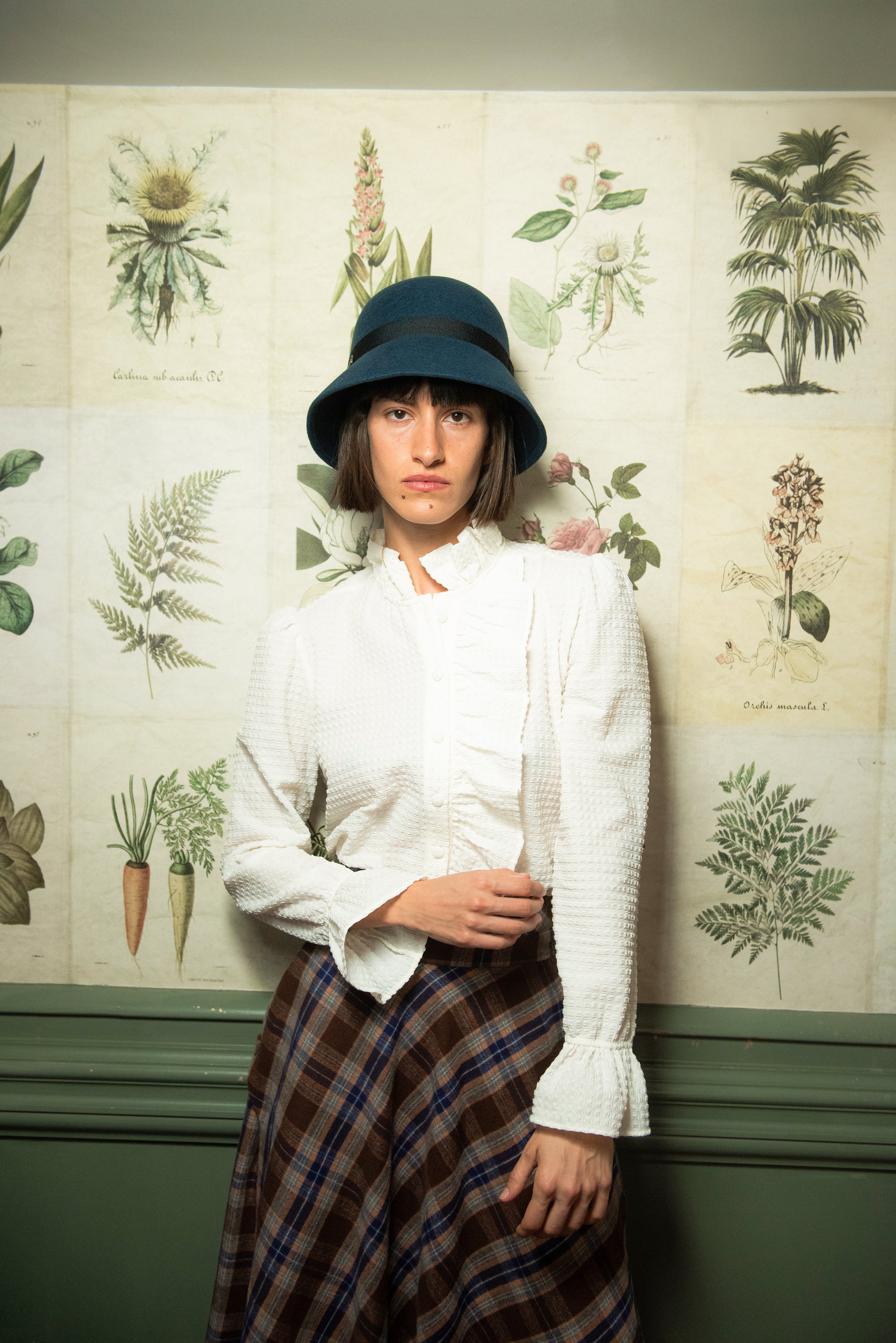 Blusa Valdora Volantes Blanca