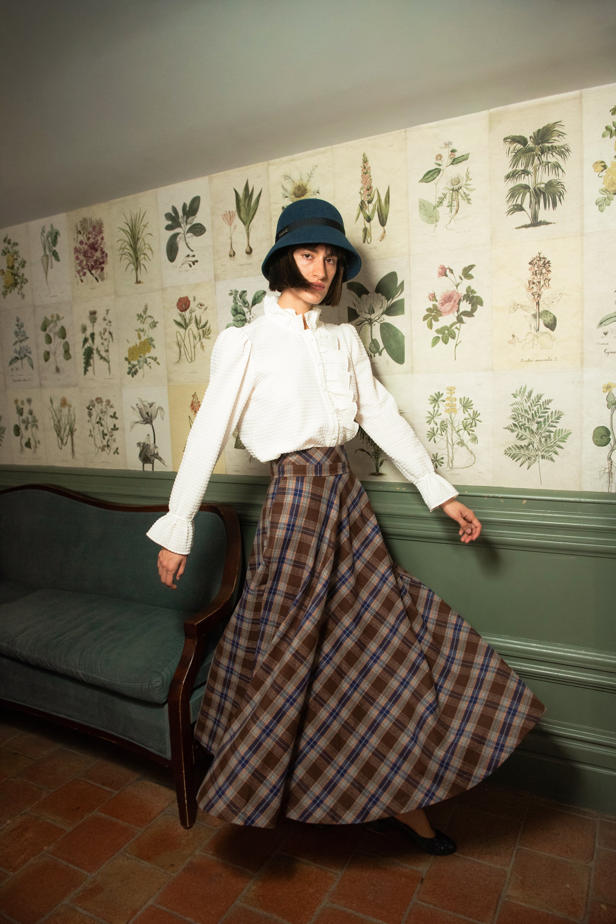 Blusa Valdora Volantes Blanca