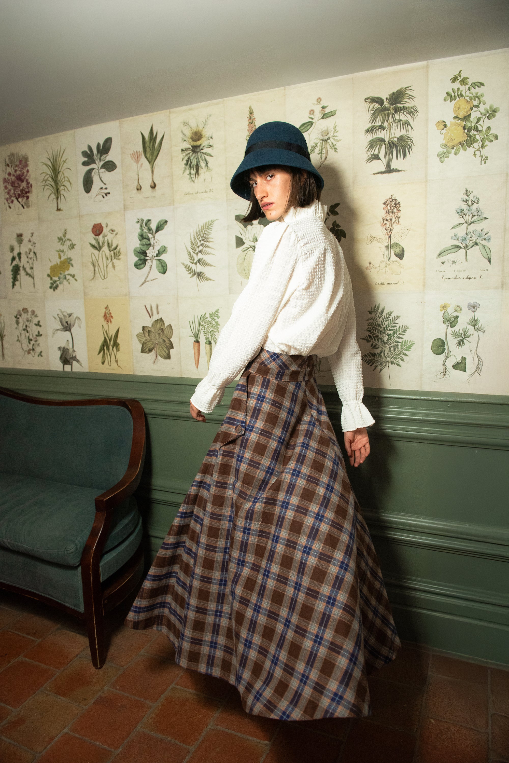 Blusa Valdora Volantes Blanca