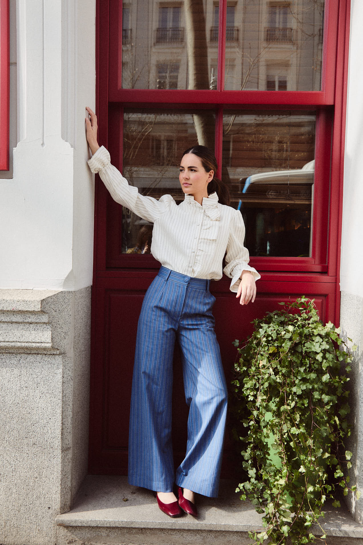 La Margarita Striped Blouse