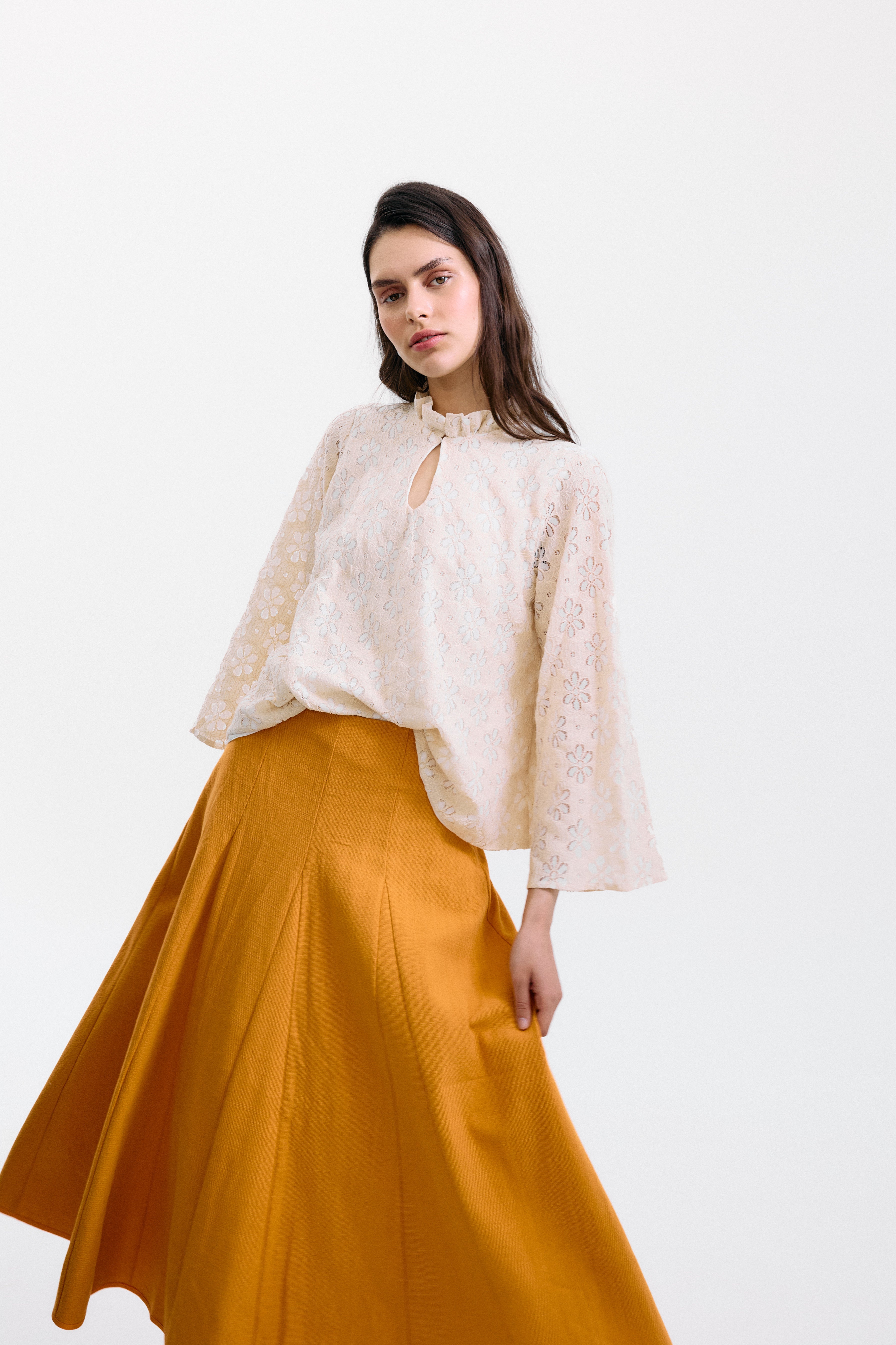 Falda Ora D`Oro Naranja-PRE ORDER