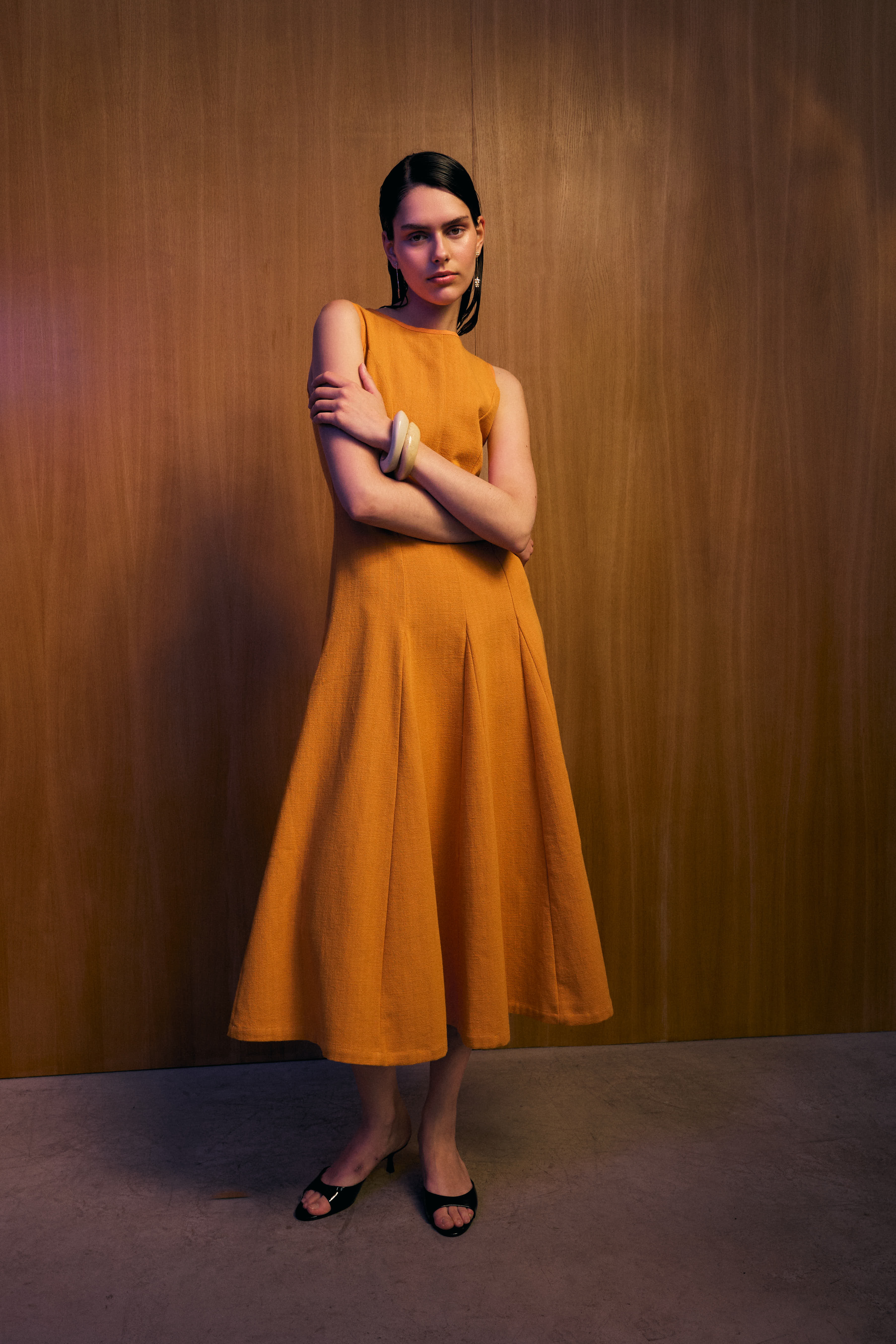 Vestido Agrume Naranja