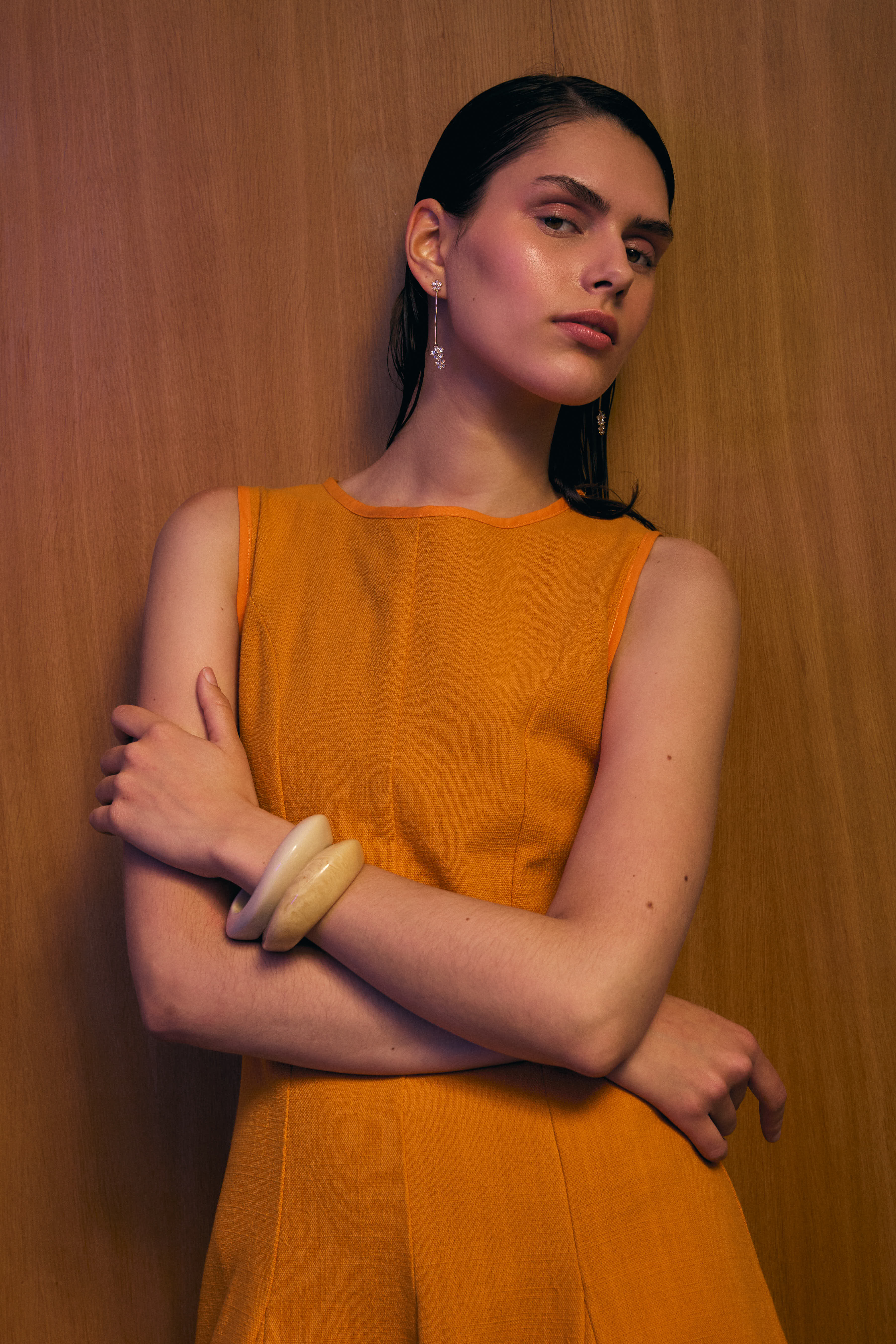 Vestido Agrume Naranja