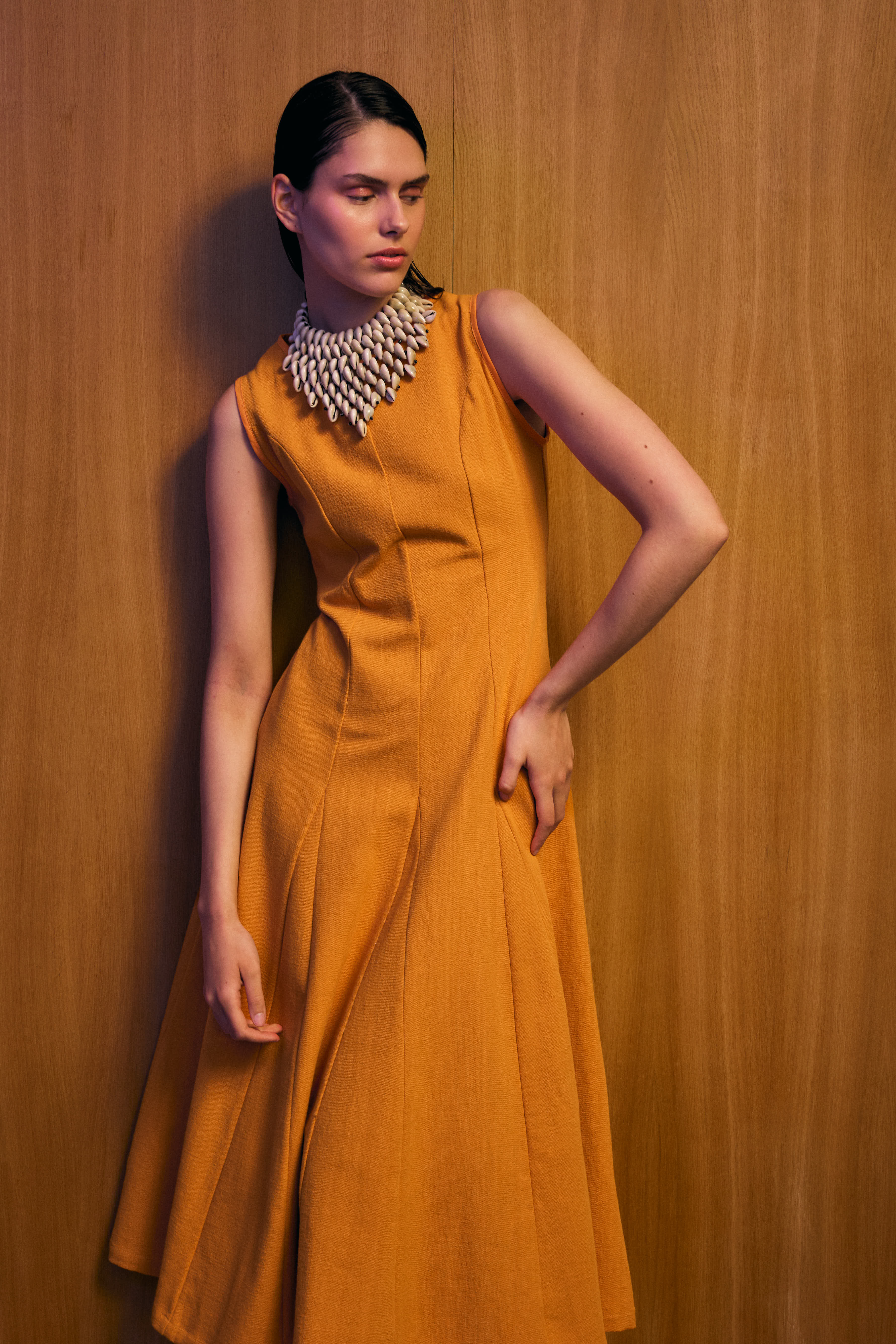 Vestido Agrume Naranja