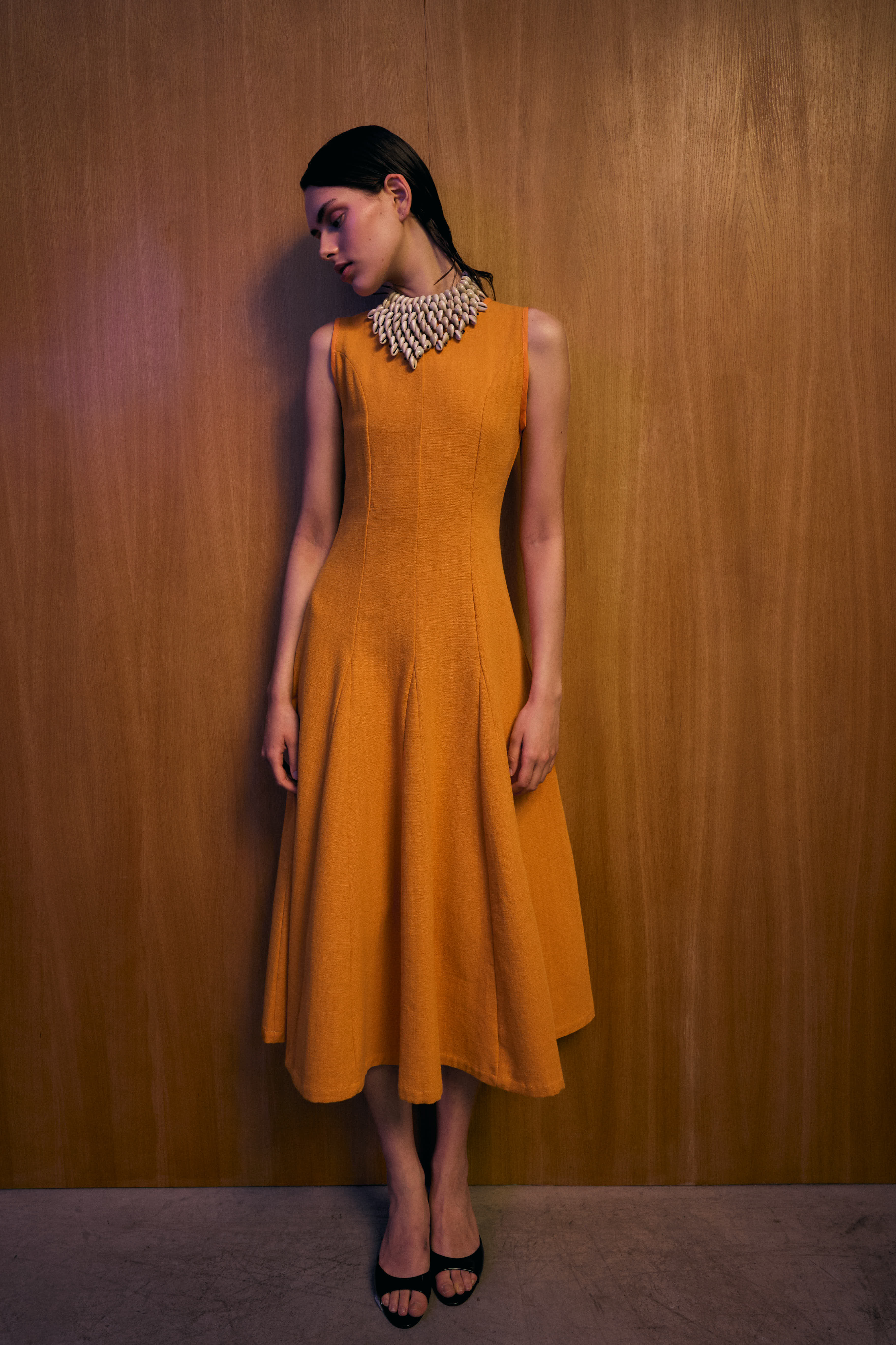 Vestido Agrume Naranja