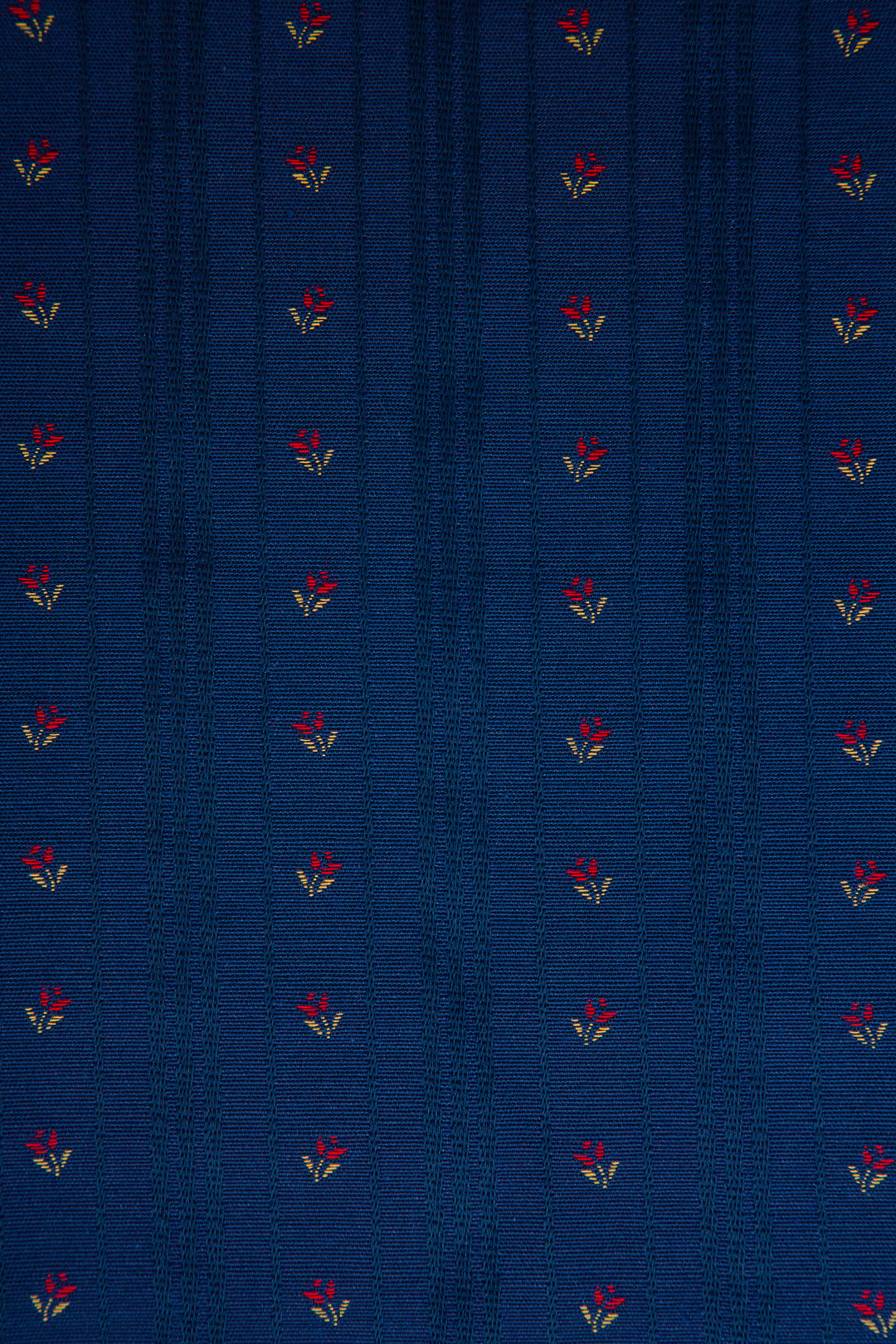 Sobrecamisa Sagitario Azul Detalle Flores